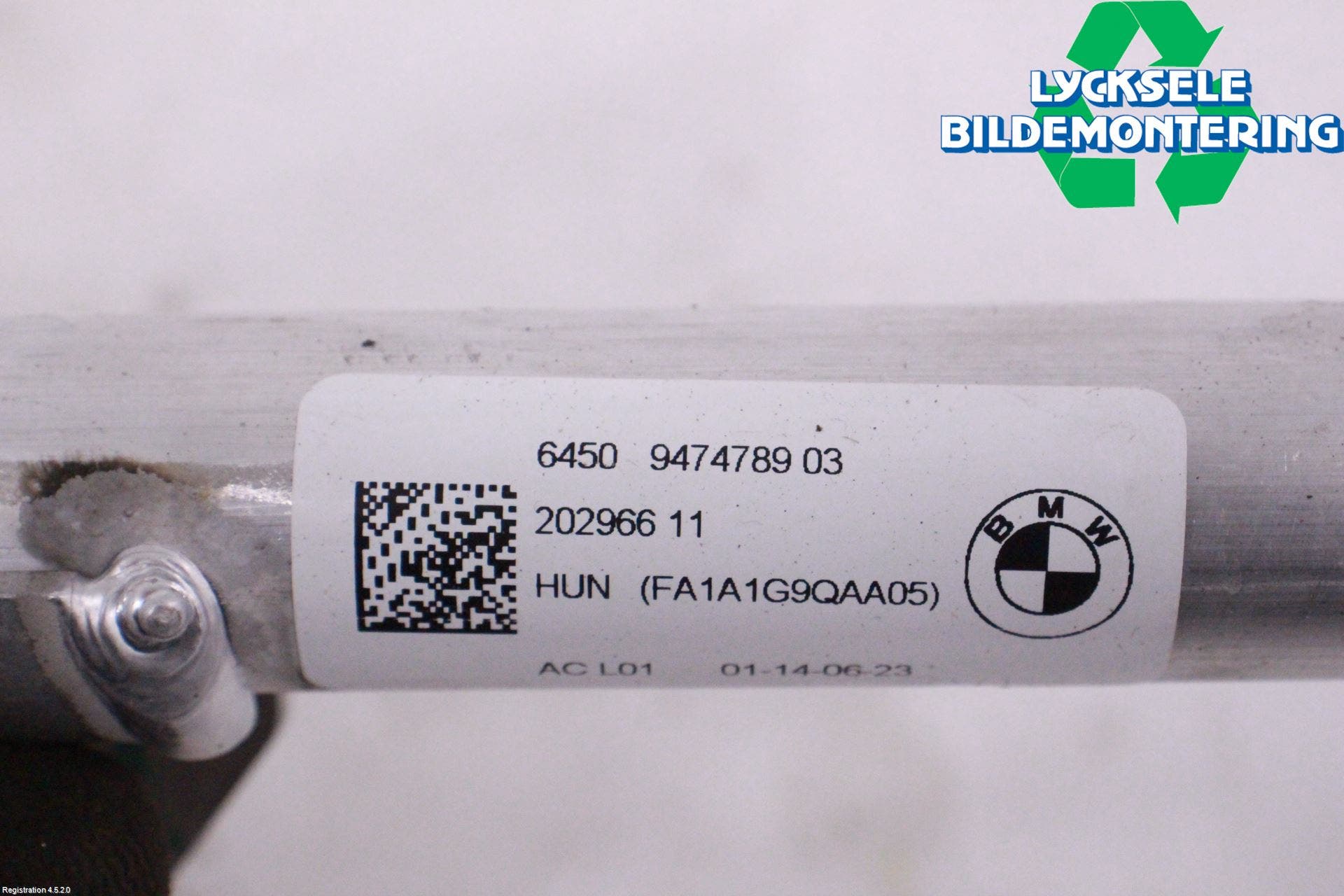 BMW 4/i4 G26 GRAN COUPÉ 21- Ac Slang-Rör