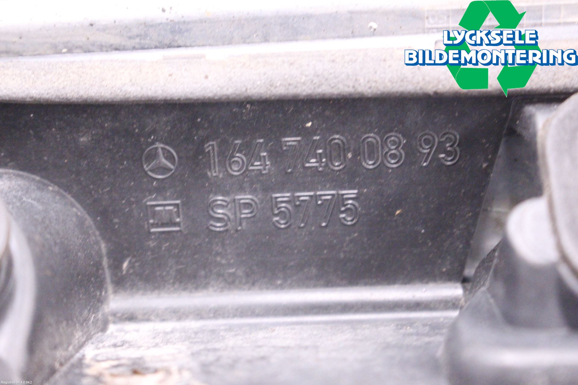 Mercedes-Benz MB ML (W164) 05-11 List Bak-Baklucka
