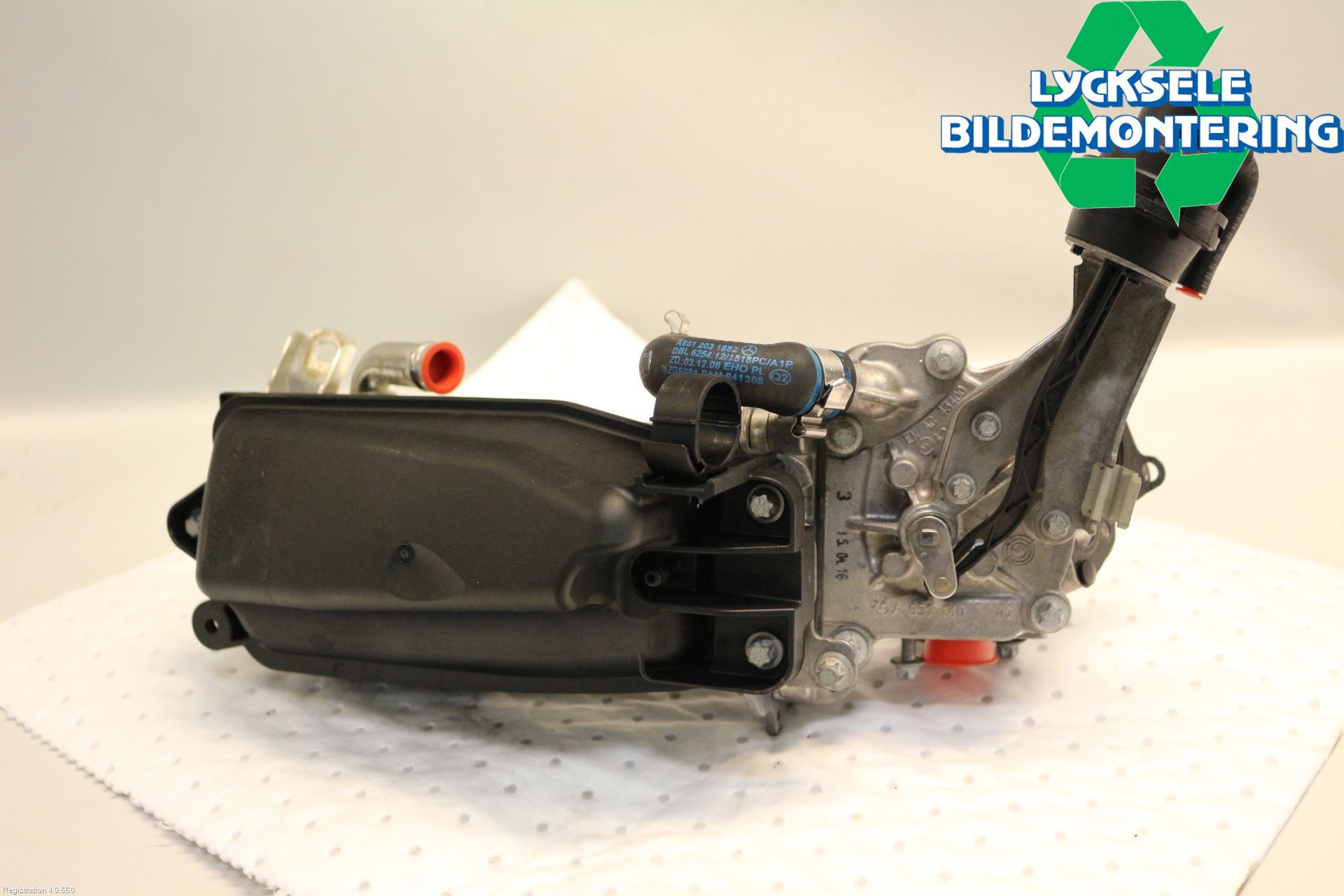 Mercedes-Benz MB GLC-KLASS (X253/C253) 15-22 Avgaskylare