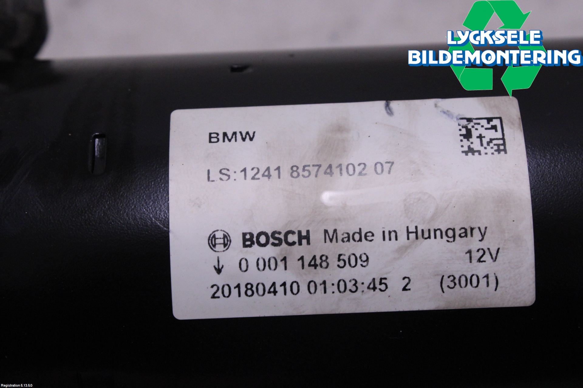 BMW 3 GT F34 13-19 Startmotor Diesel