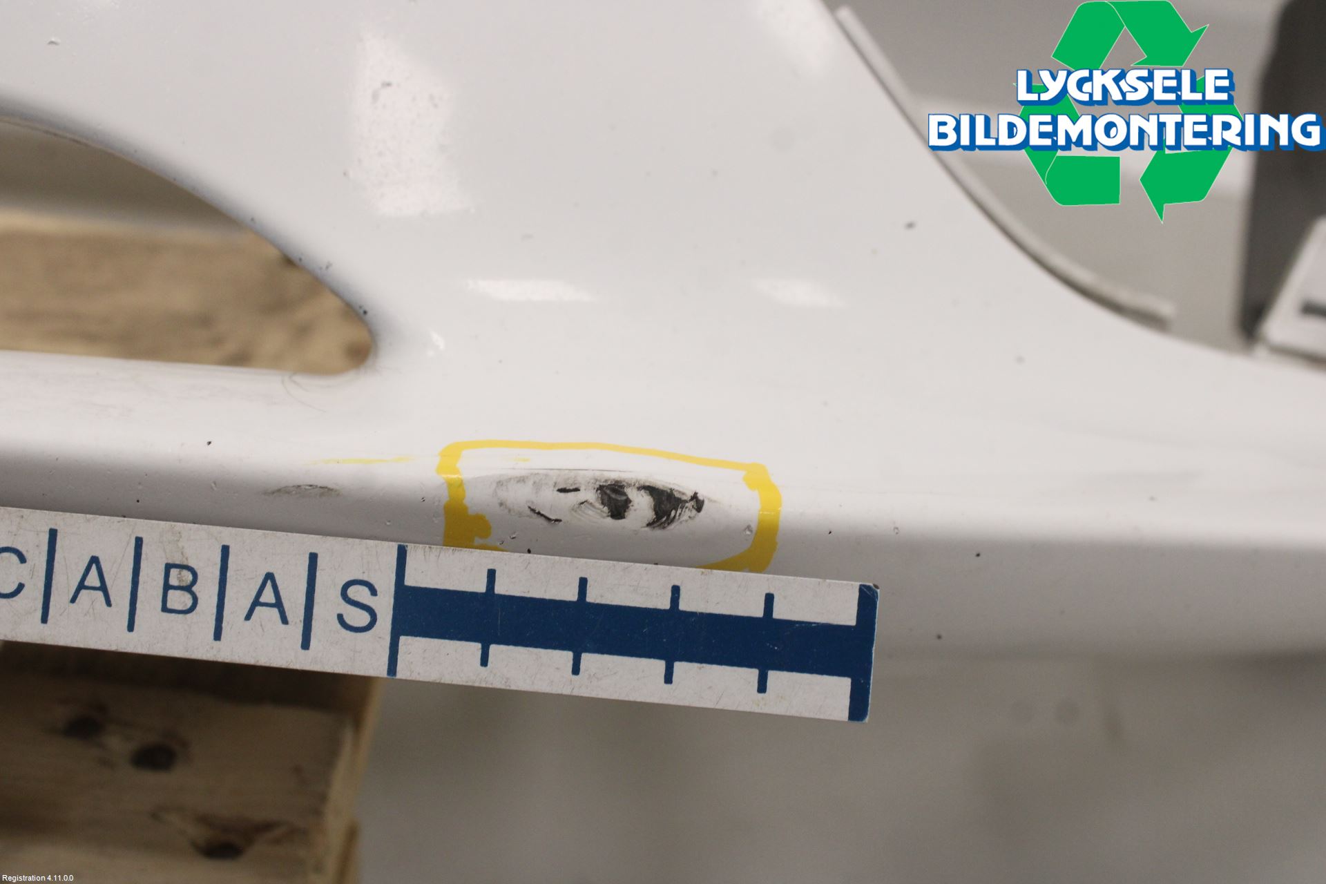 Audi A4 12-15 Stötfångarbeklädnad Fram