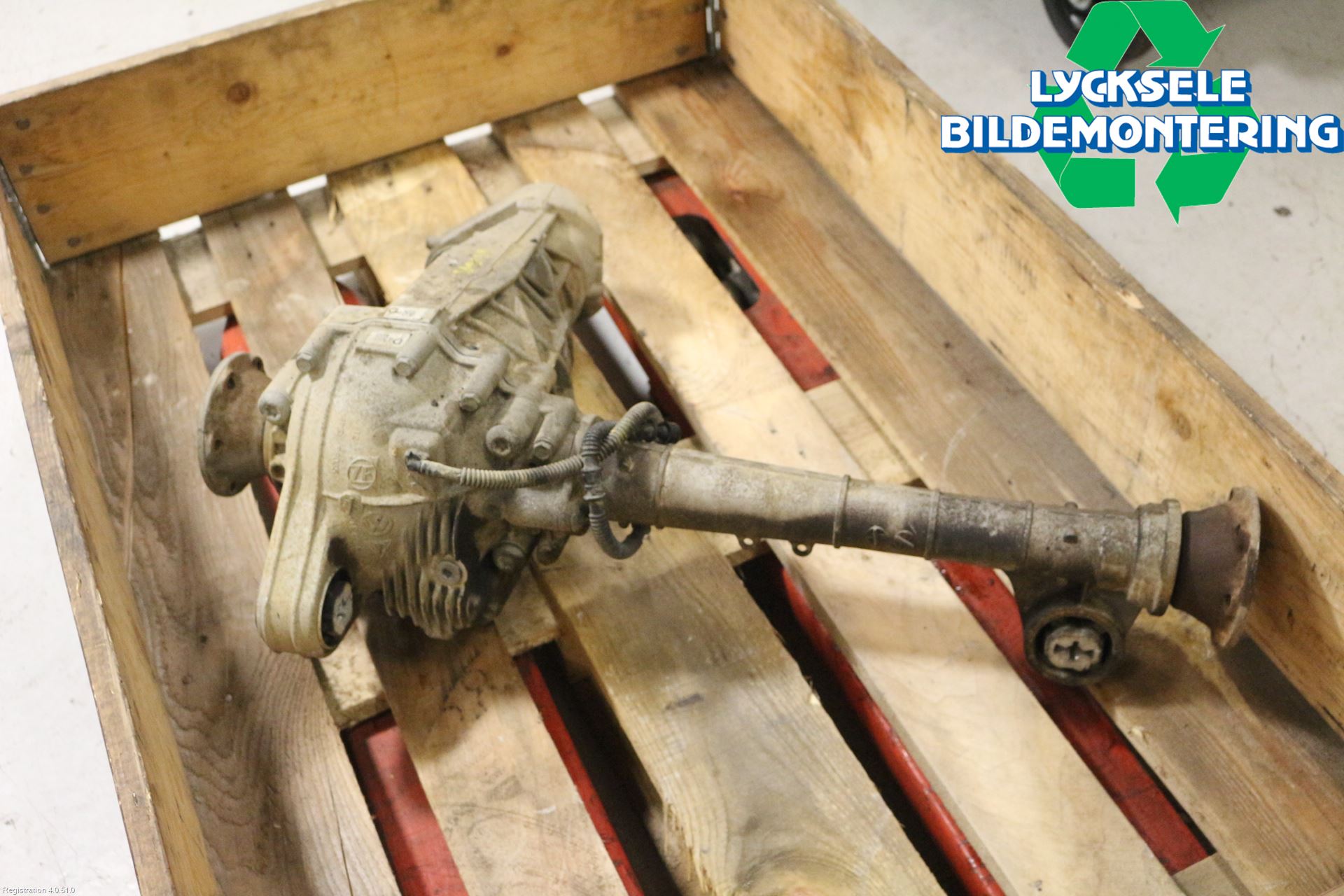 Volkswagen VW AMAROK 2H 10-22 Framvagn Diffrential