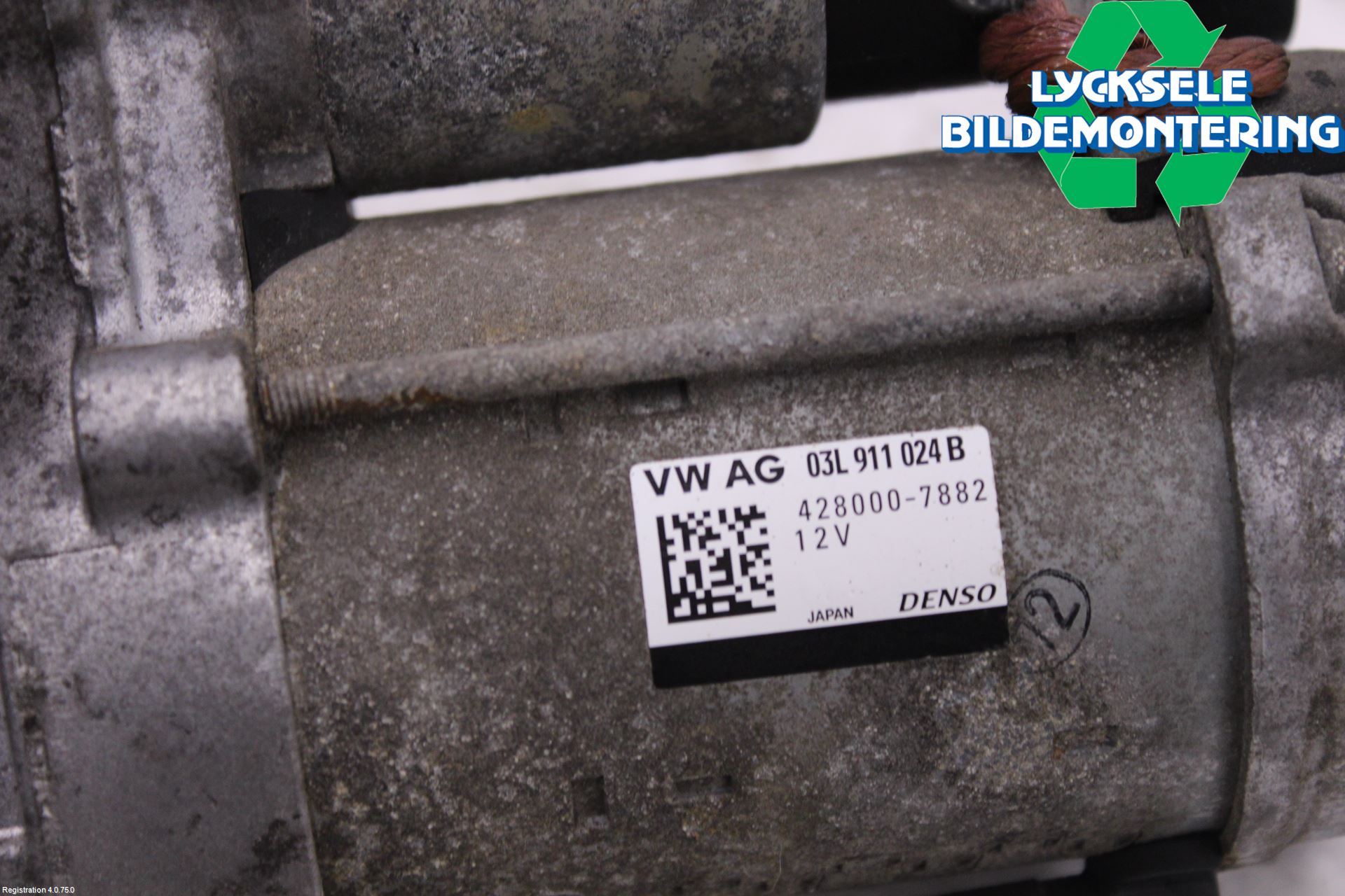 Audi A4/S4 08-11 Startmotor Diesel