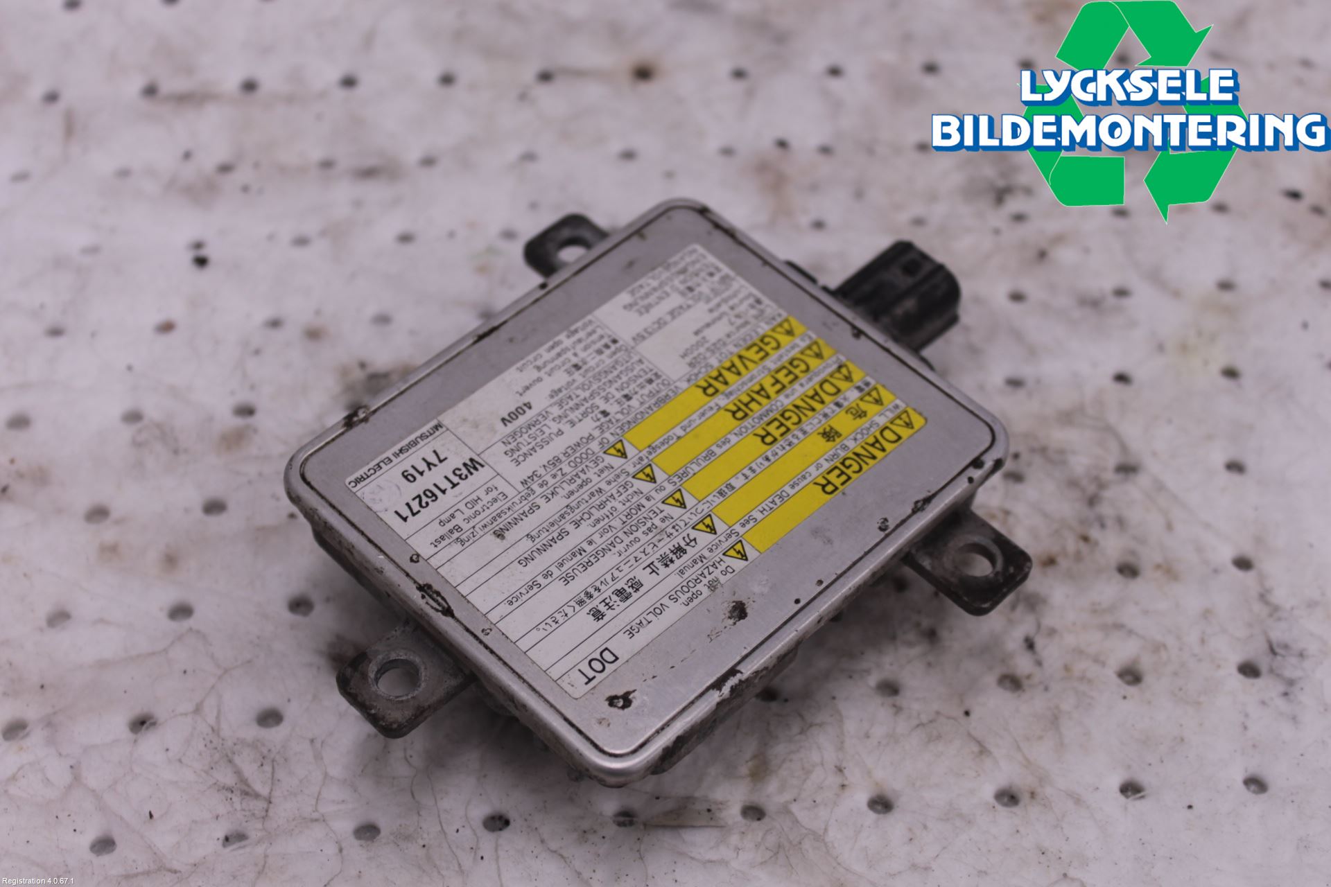 Mitsubishi OUTLANDER 07-12 Styrenhet Strålkastare