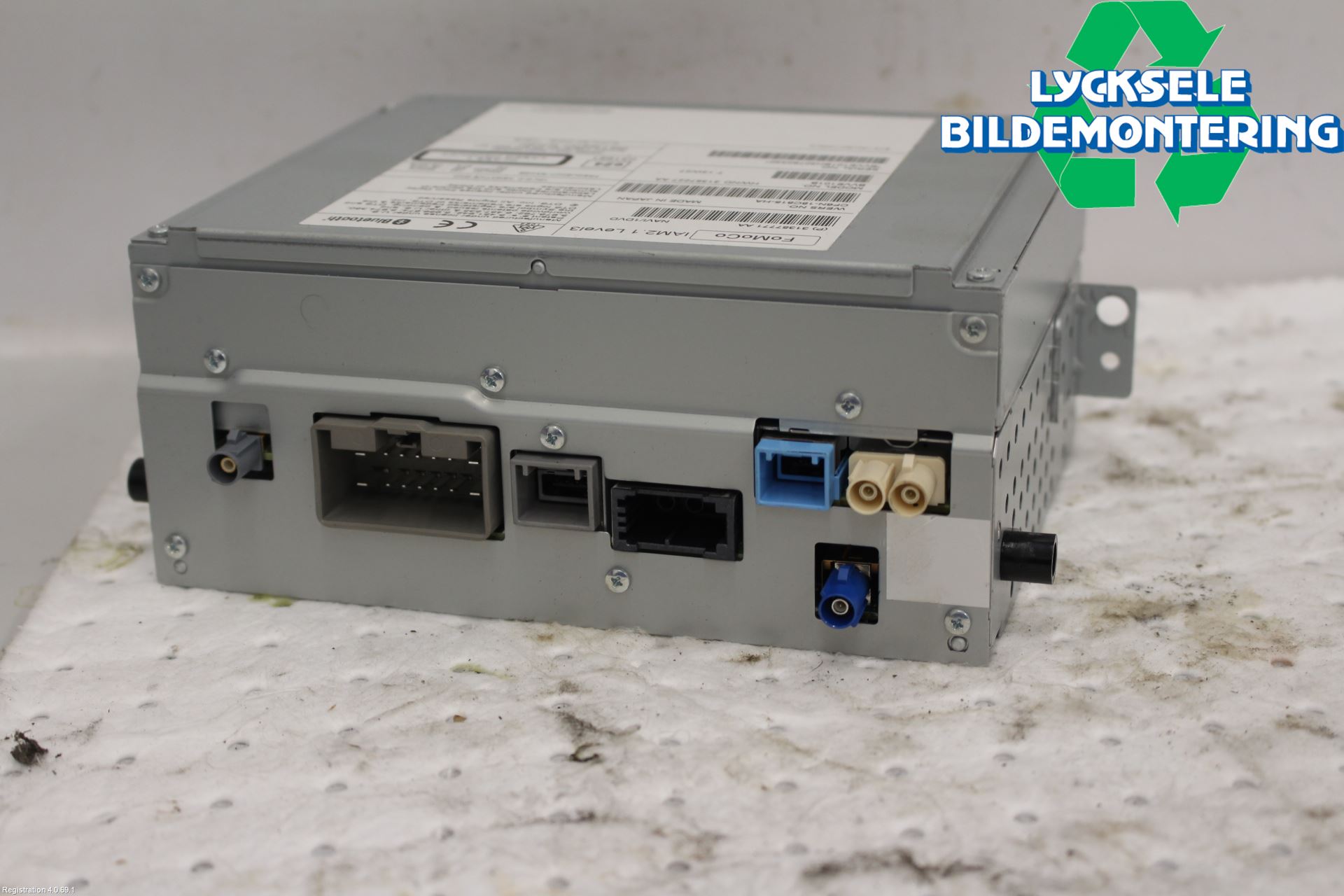Volvo V70 14-16 Cd Radio - Multimediapanel