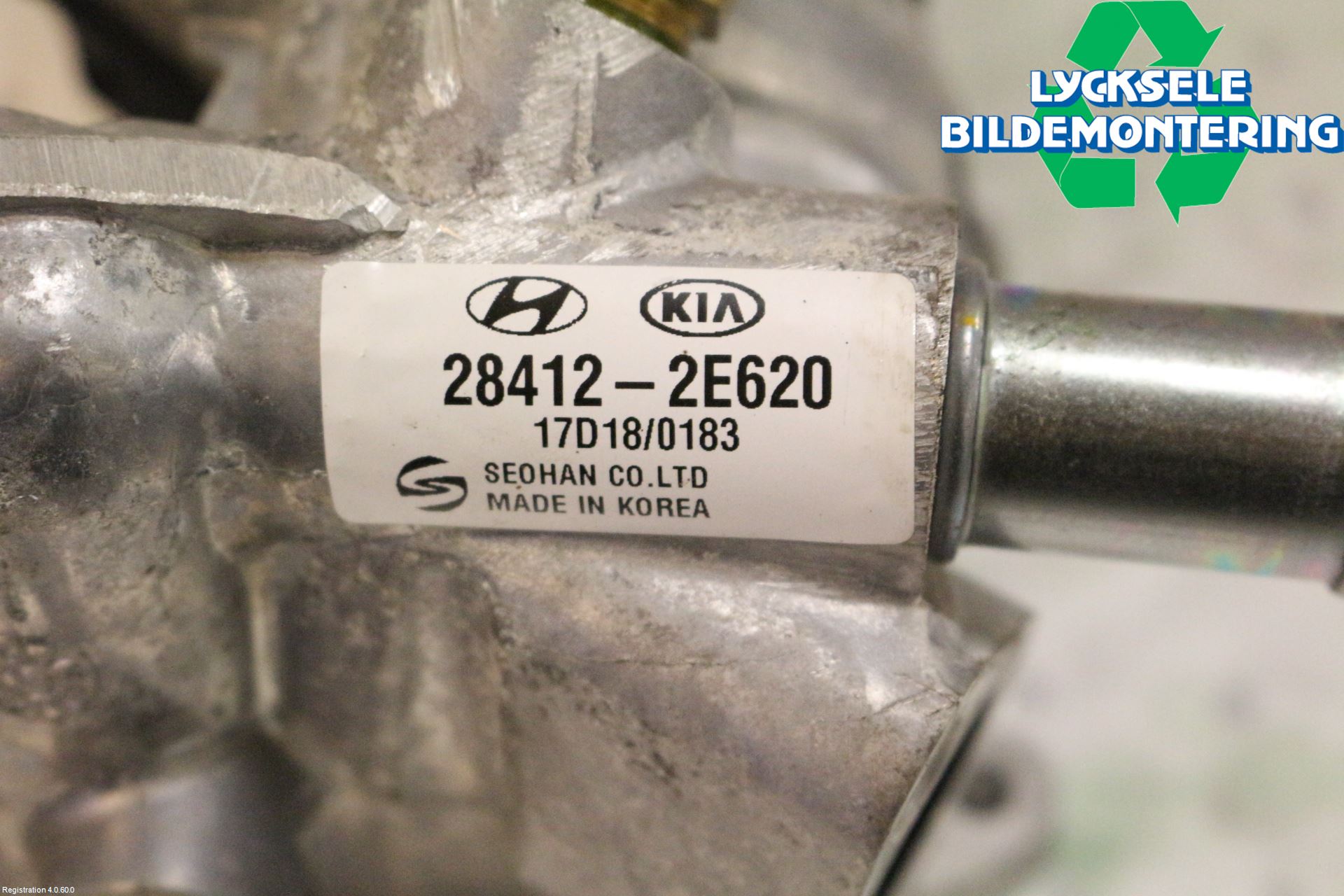 Kia OPTIMA 16-20 Egr Styrventil