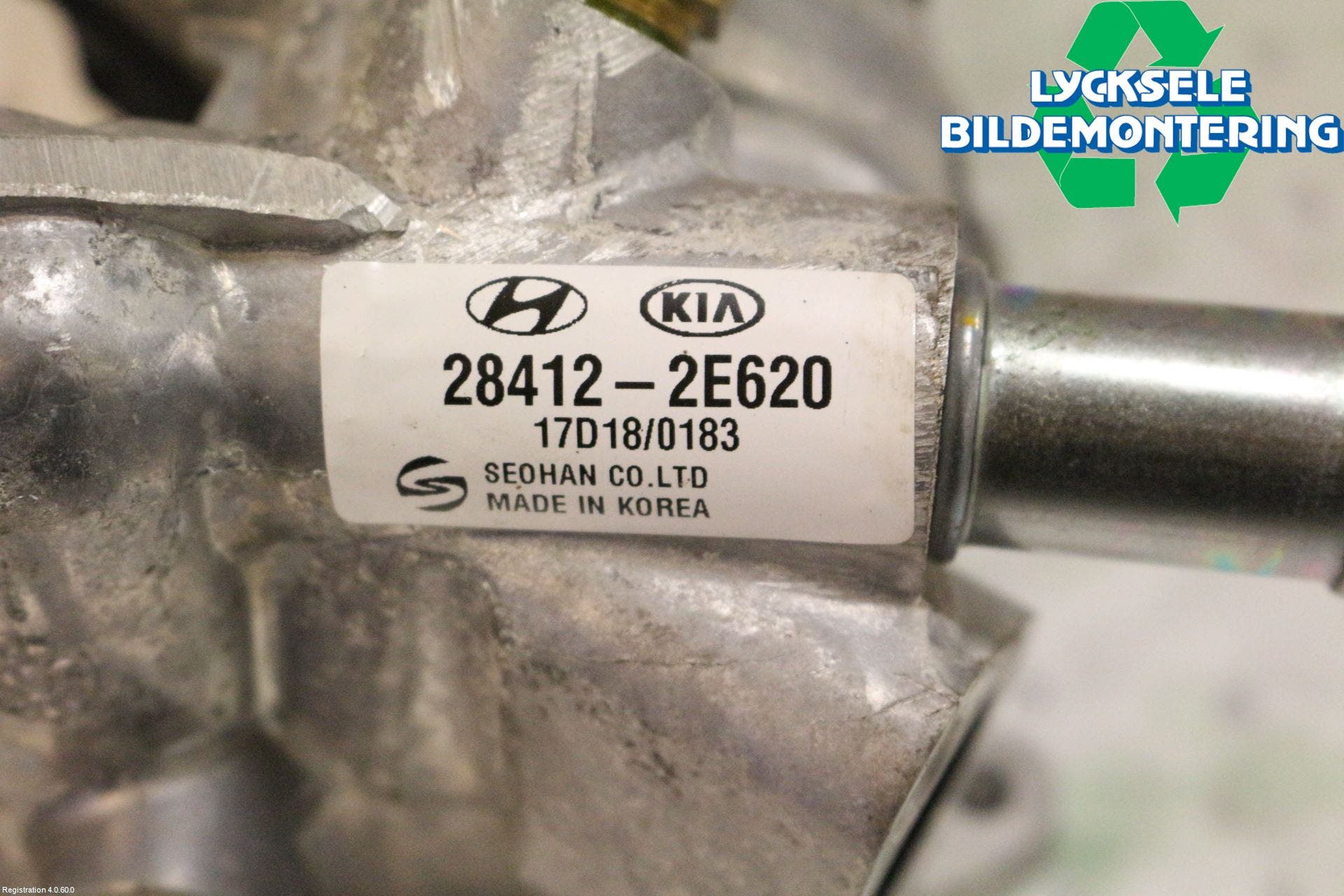 Kia OPTIMA 16-20 Egr Styrventil