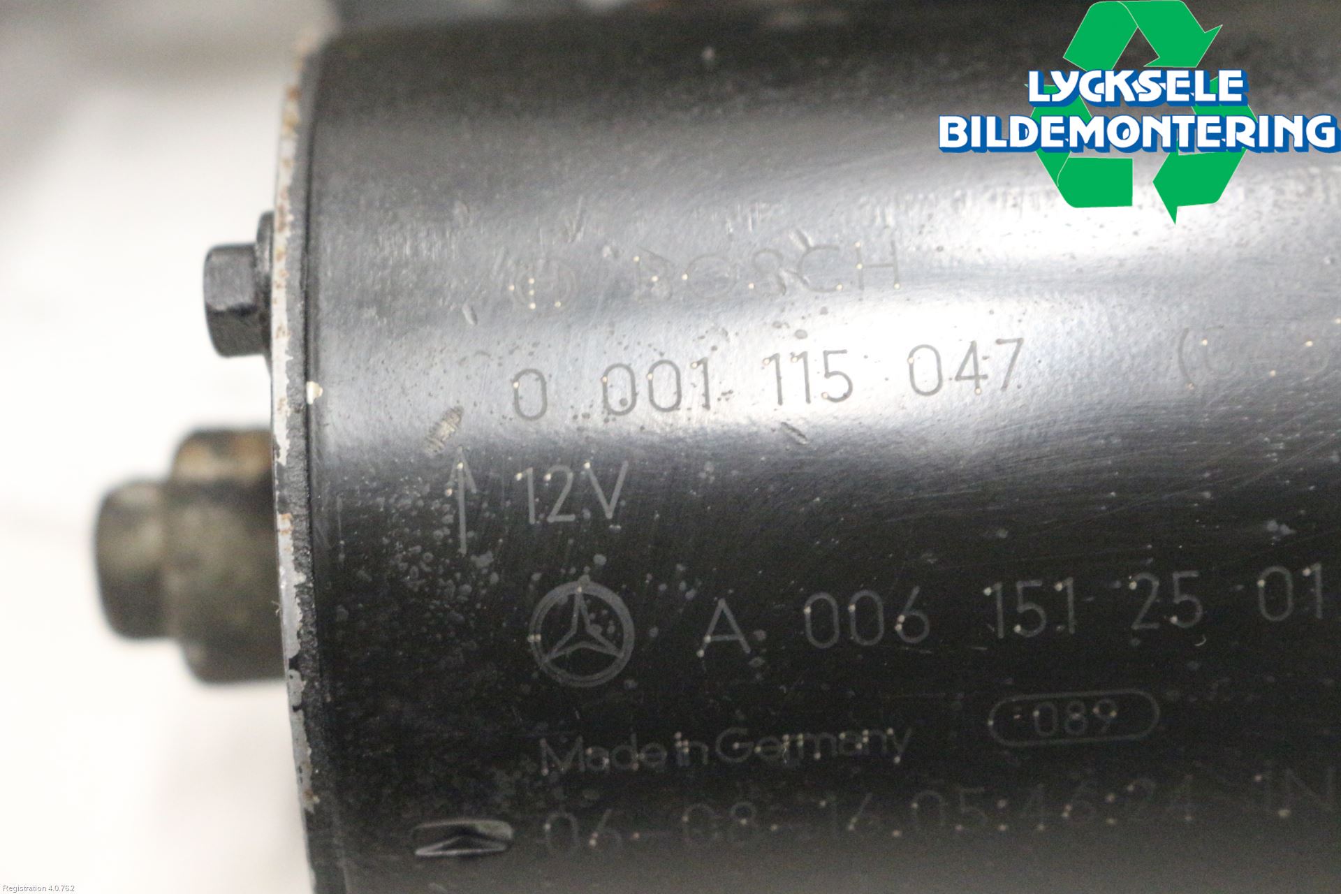 Mercedes-Benz MB SPRINTER (W906) 06-18 Startmotor Diesel