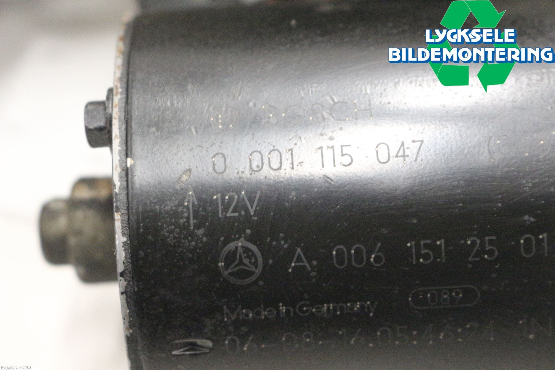 Mercedes-Benz MB SPRINTER (W906) 06-18 Startmotor Diesel