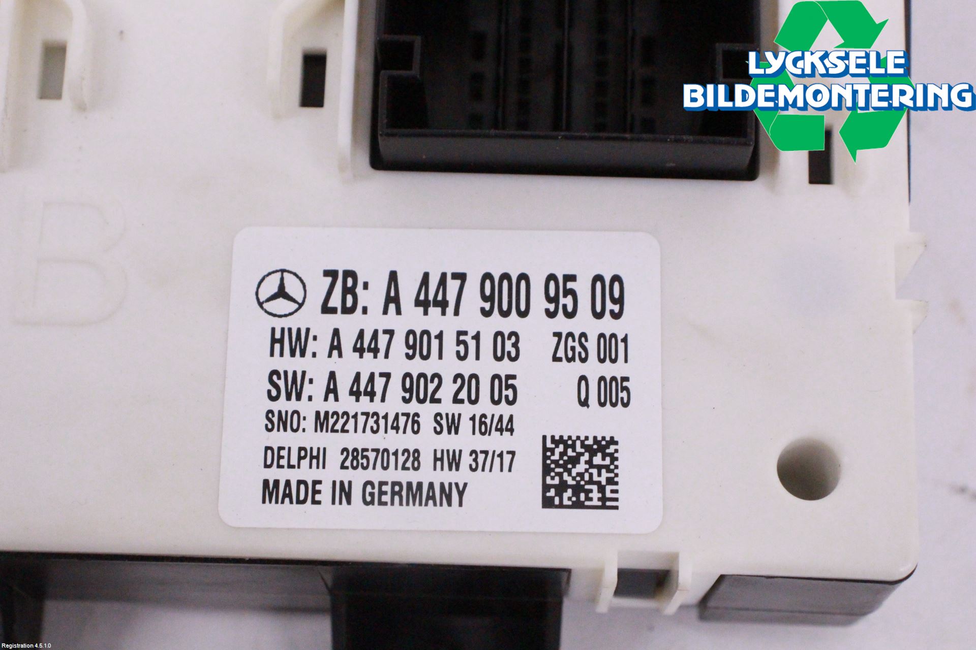 Mercedes-Benz MB VITO/V-KLASS (W640,W447,W448) 14- Komfort Styrdon
