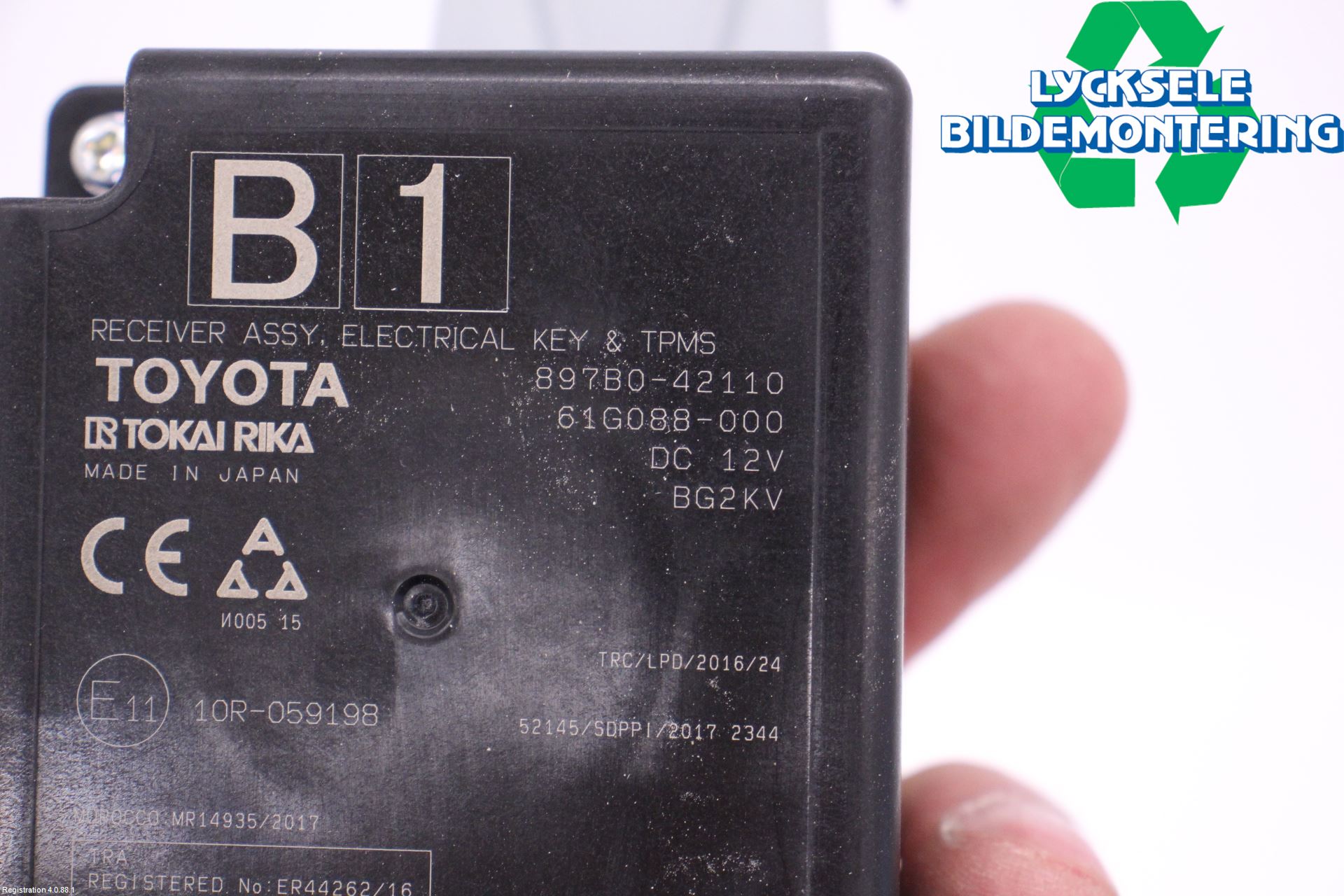 Toyota RAV4 19- Styrenhet Övrigt