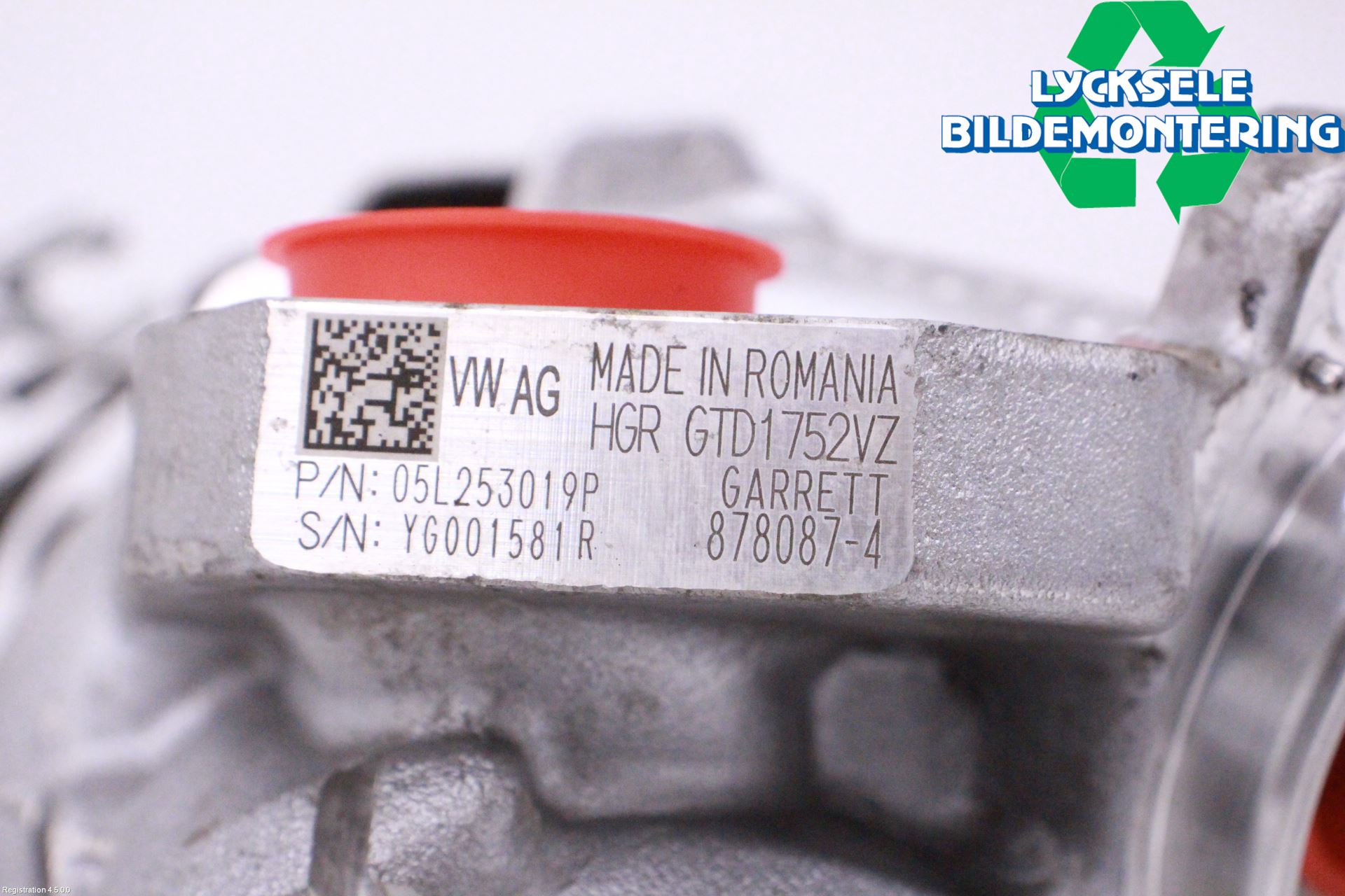 Volkswagen VW TIGUAN 16-24 Turboaggregat