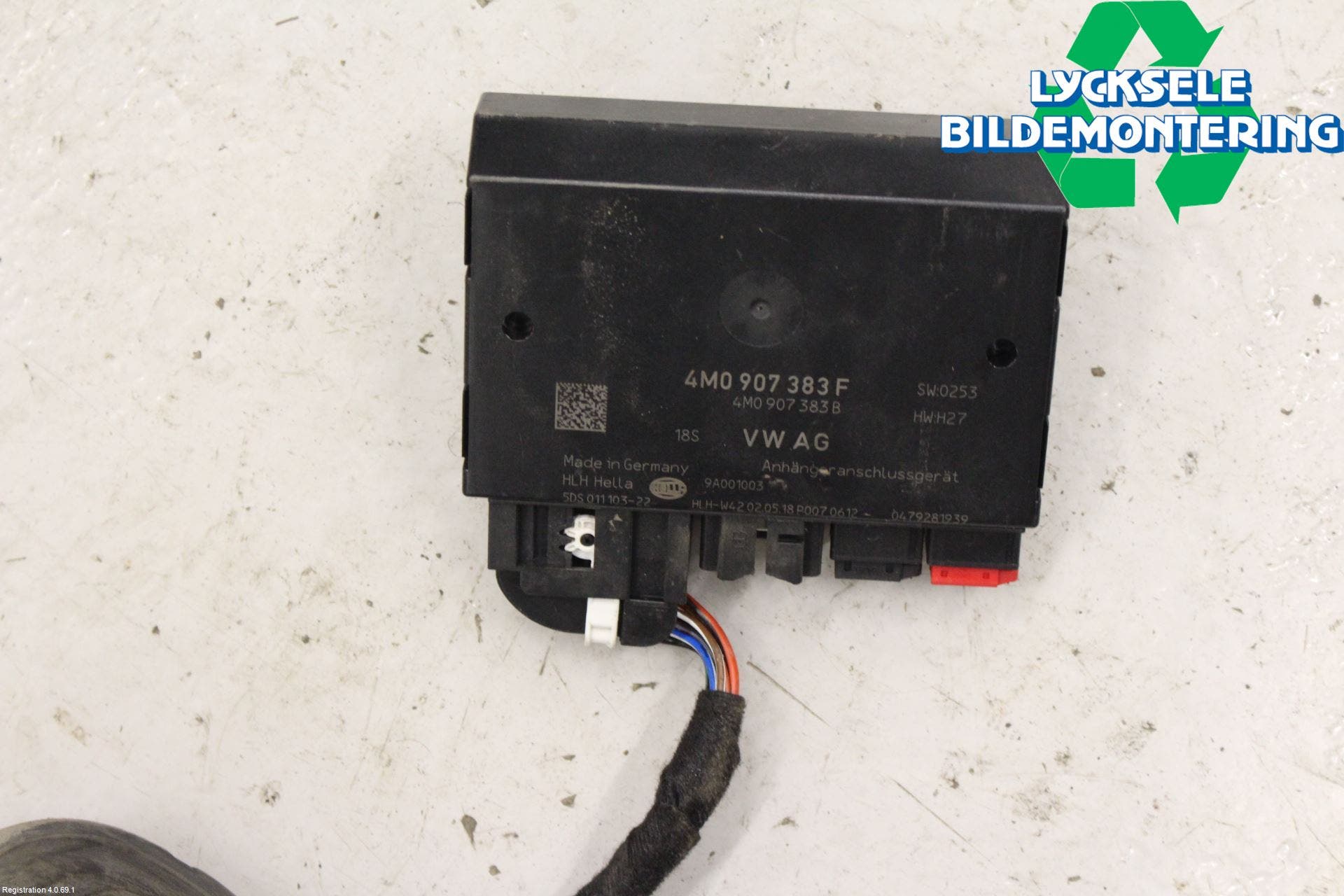 Audi A4/S4 B9 16-19 Dragkrok