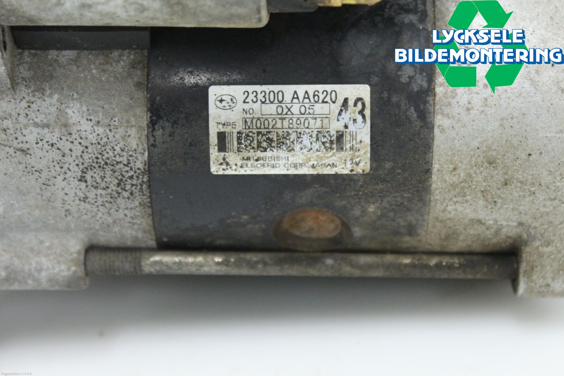 Subaru LEGACY 10-14 Startmotor Diesel