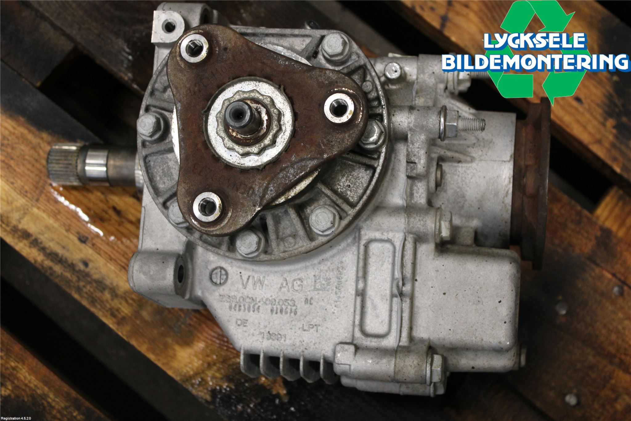 Volkswagen VW GOLF / E-GOLF VII 13-20 Växel Fördelningslåda