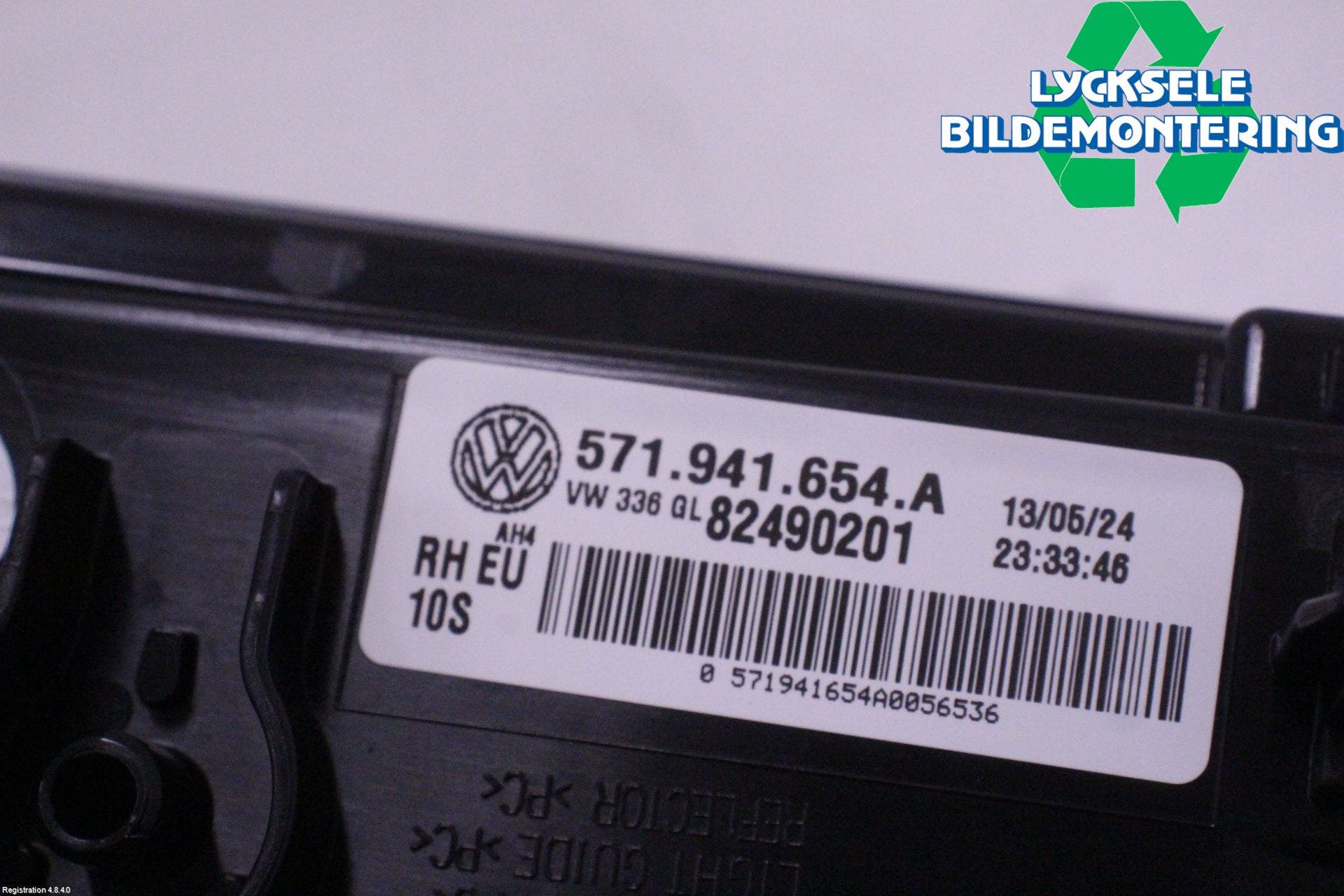 Alfa VW TIGUAN 24- Dimljussarg Fram