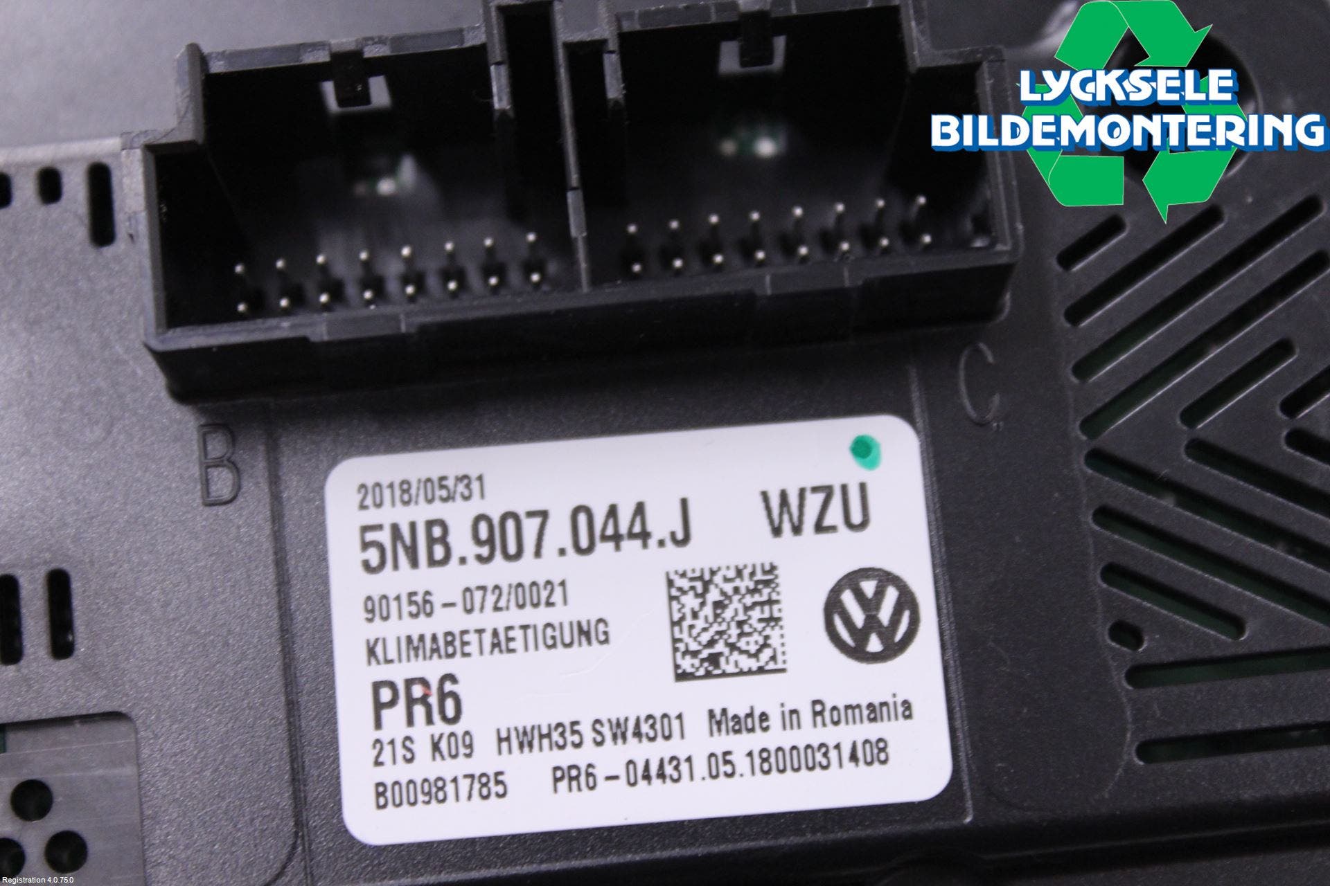 Volkswagen VW TIGUAN 16-24 Ac Styrenhet Ac Manöveren