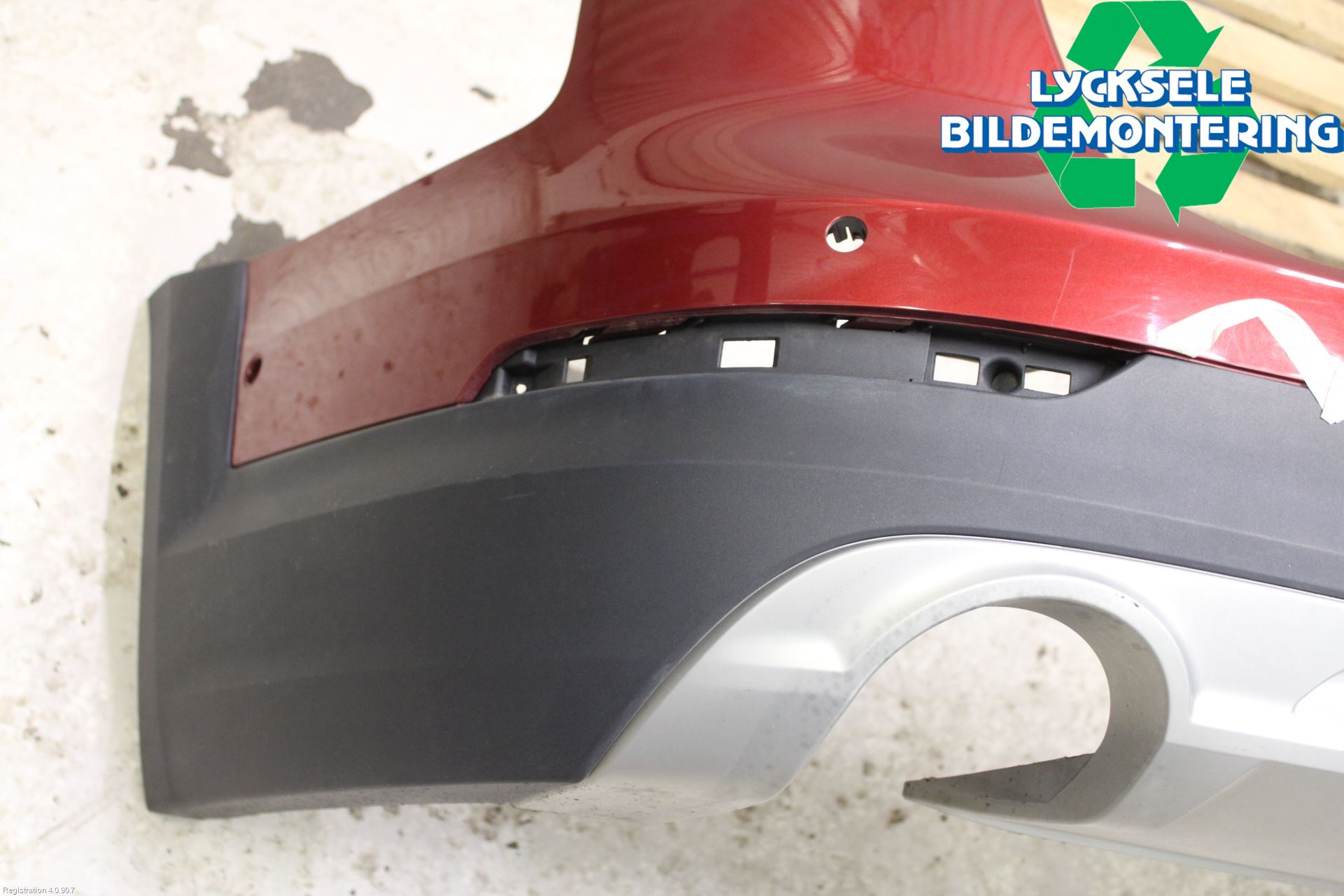 Audi A4 ALLROAD 17- Stötfångarbeklädnad Bak