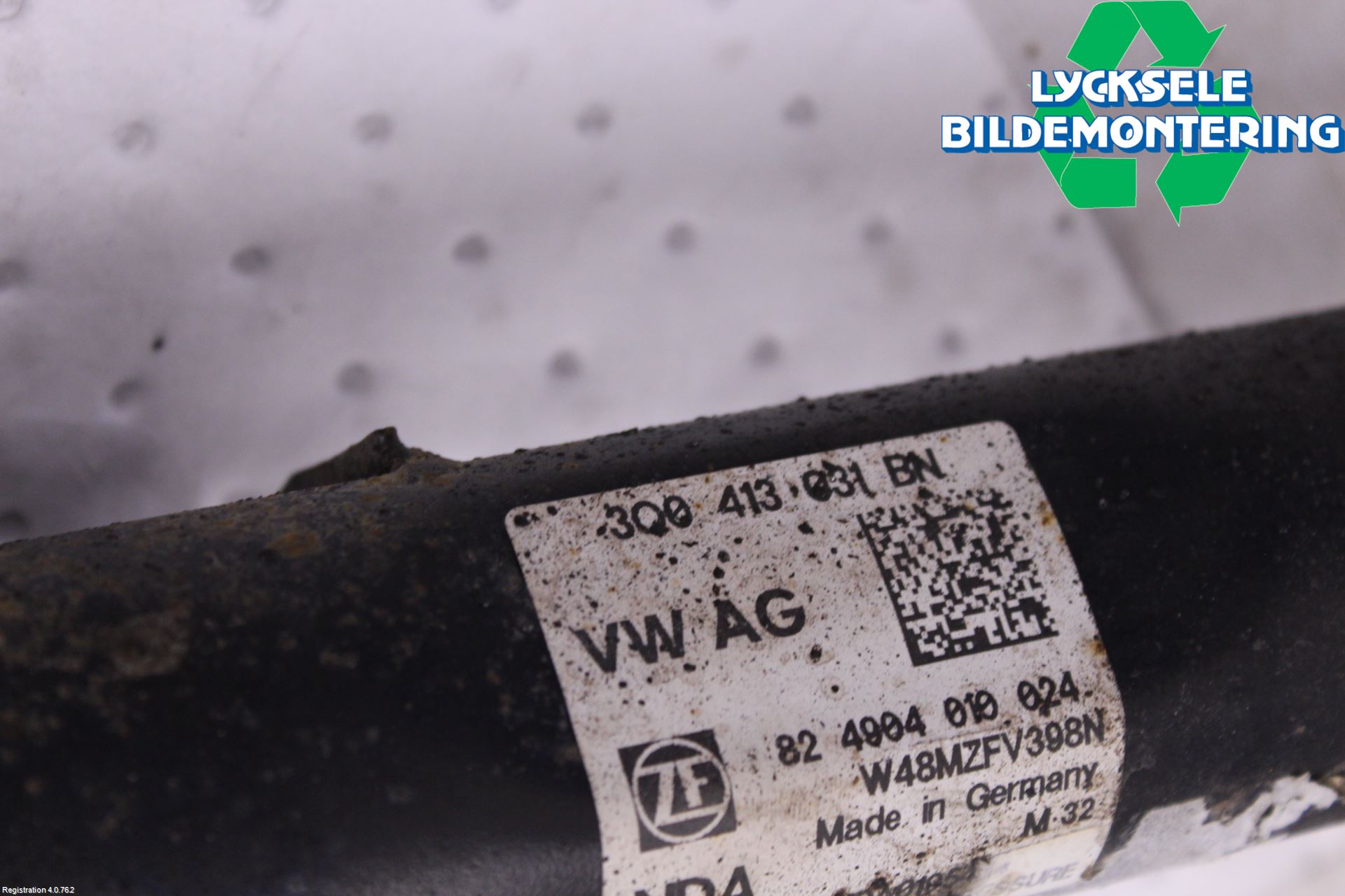 Volkswagen VW PASSAT 15-19 Fjäderben Fram Vänster