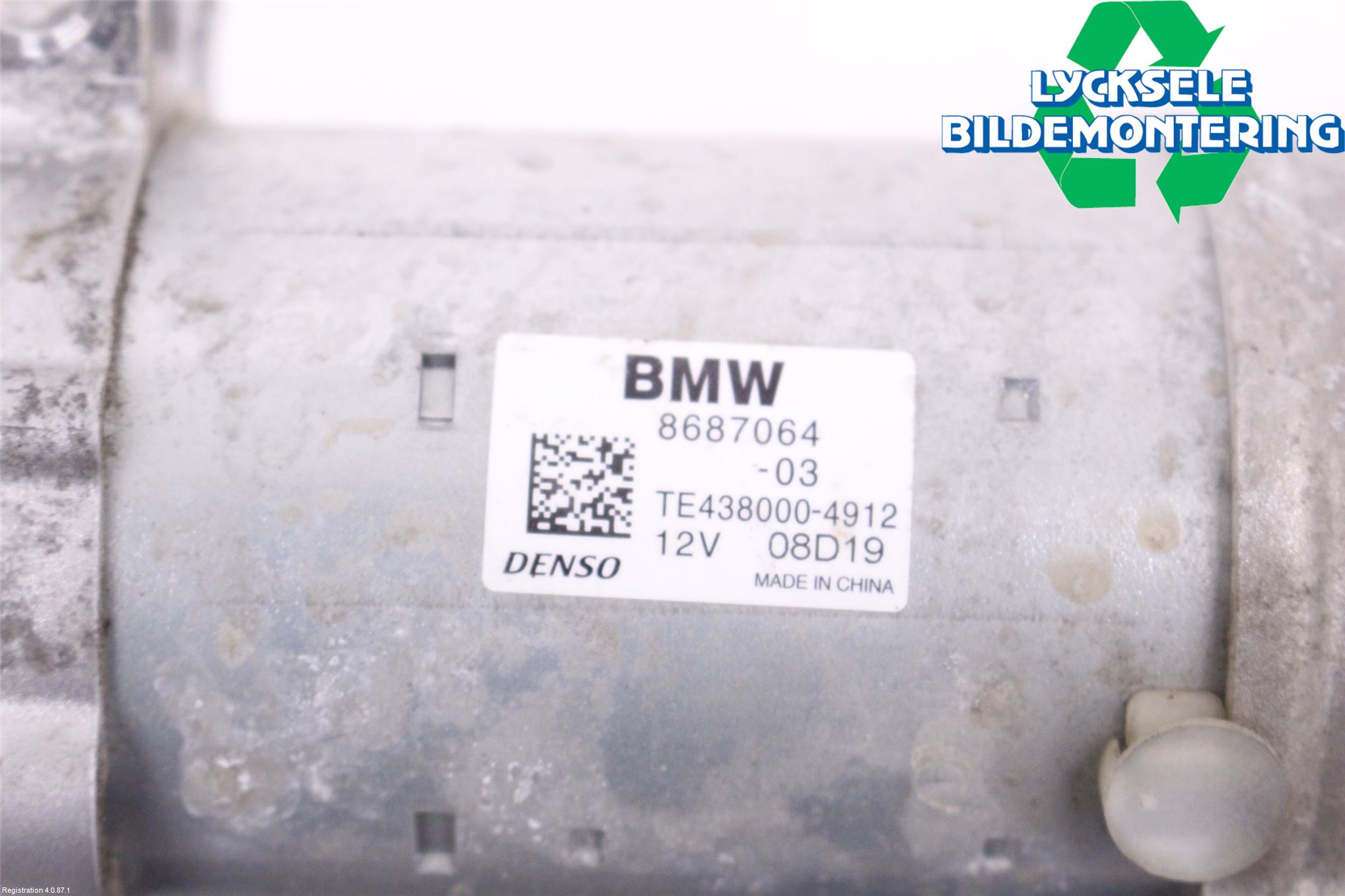 BMW 3 G20/G21/G80/G81 19- Startmotor