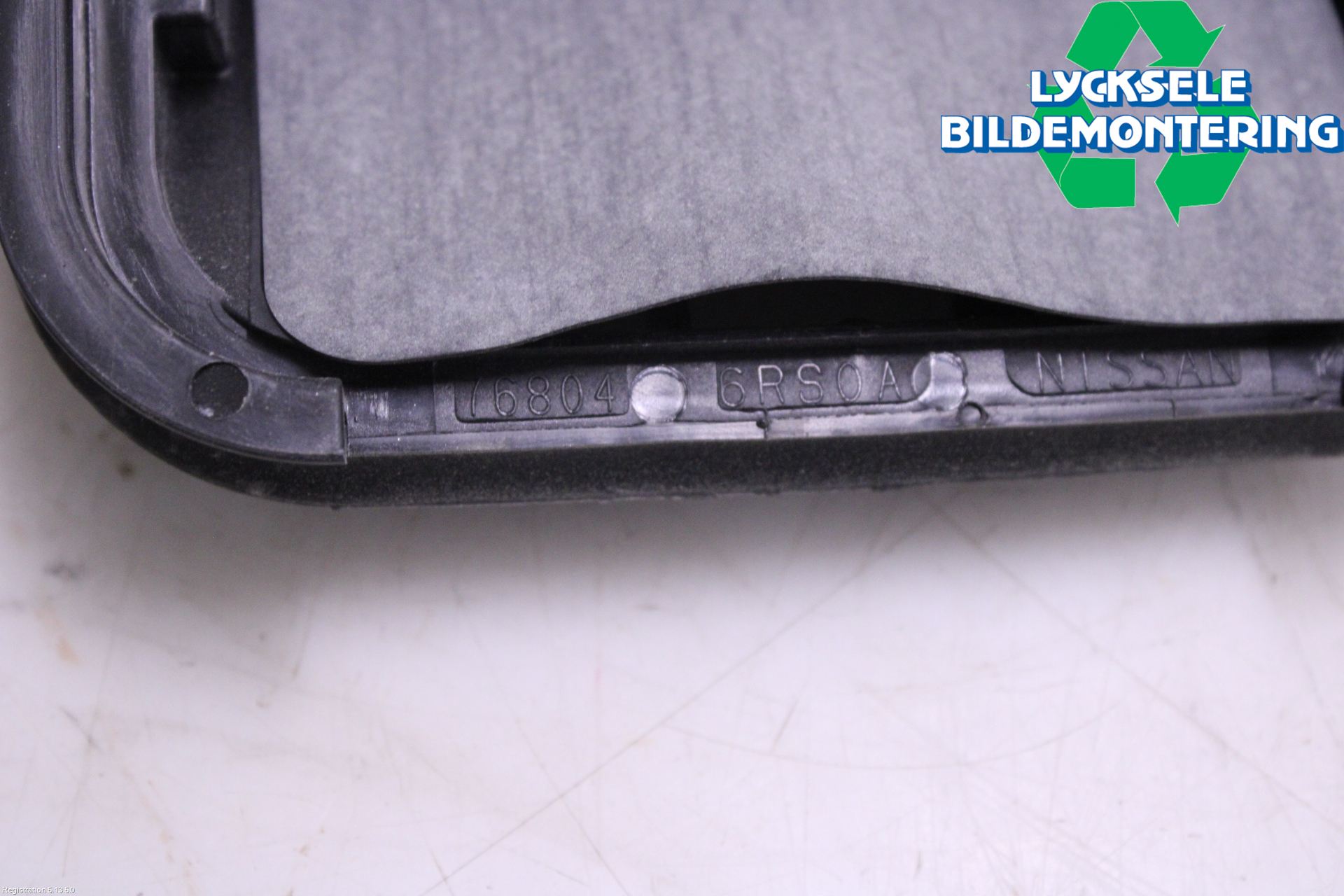 Nissan QASHQAI 21- Ventilationsutsläpp Bak