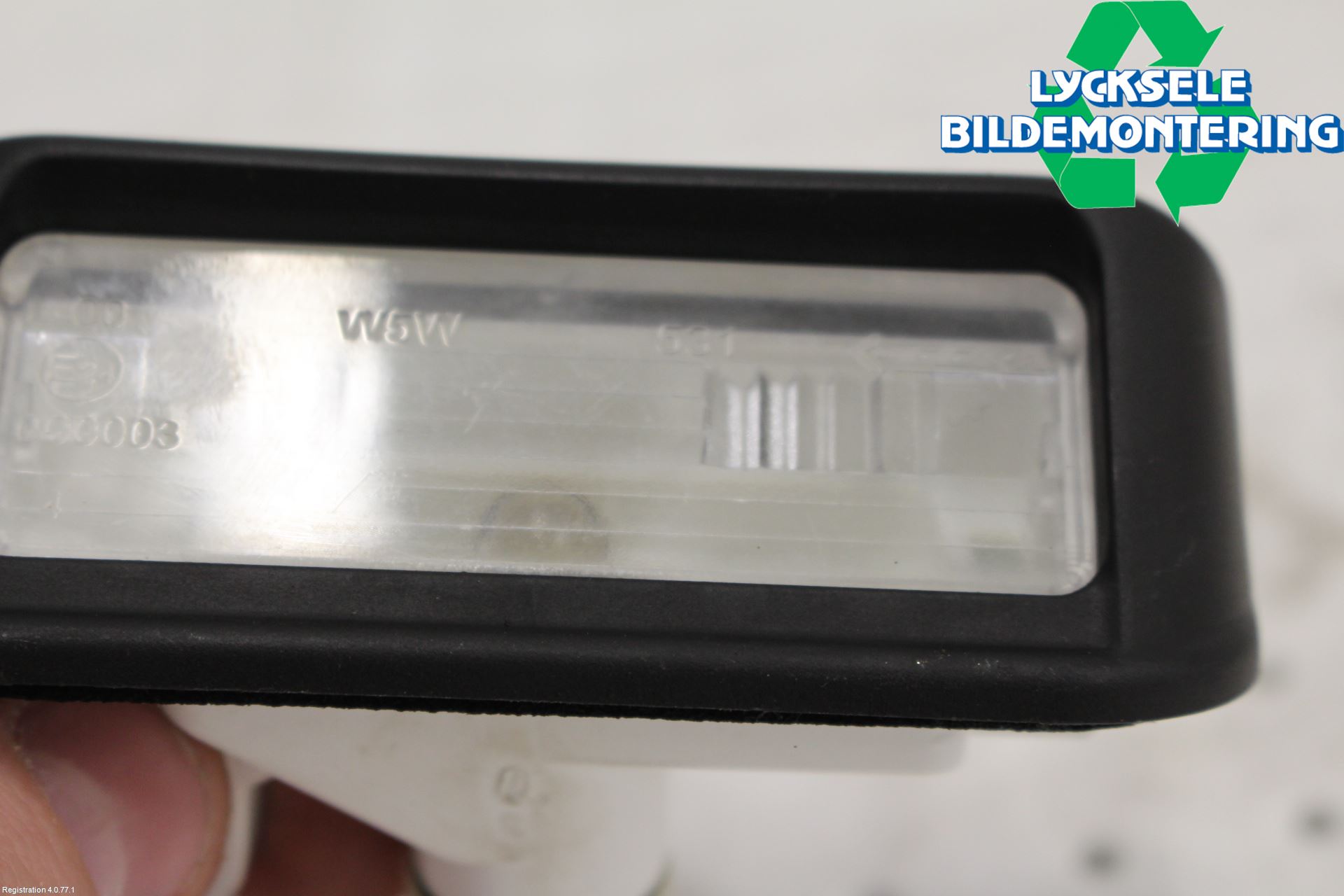 Peugeot EXPERT/E-EXPERT 17- Skylt Belysning