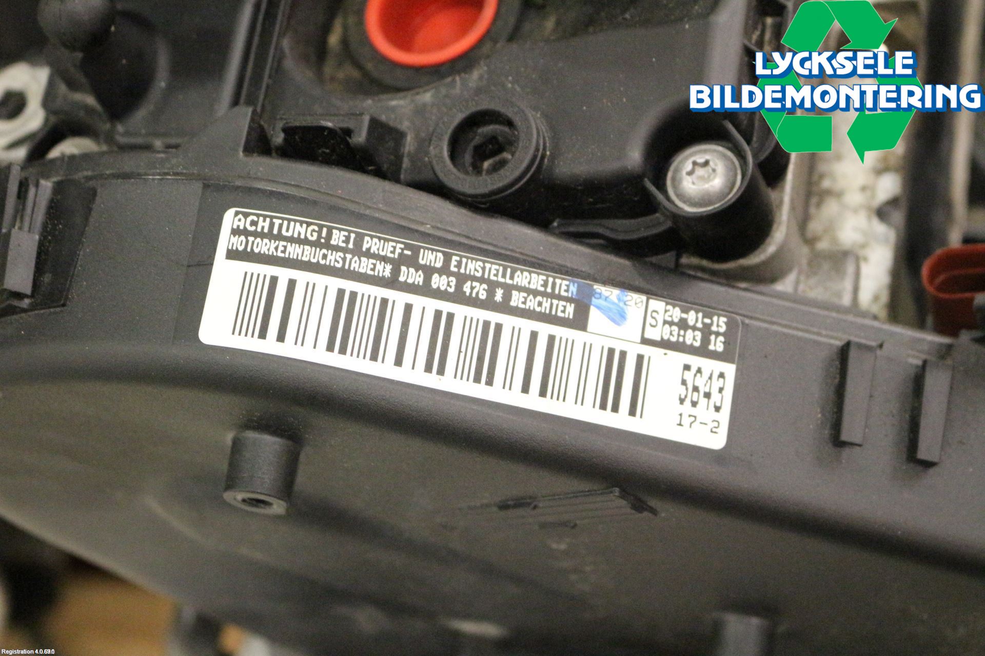 Volkswagen VW PASSAT 15-19 Motor Diesel