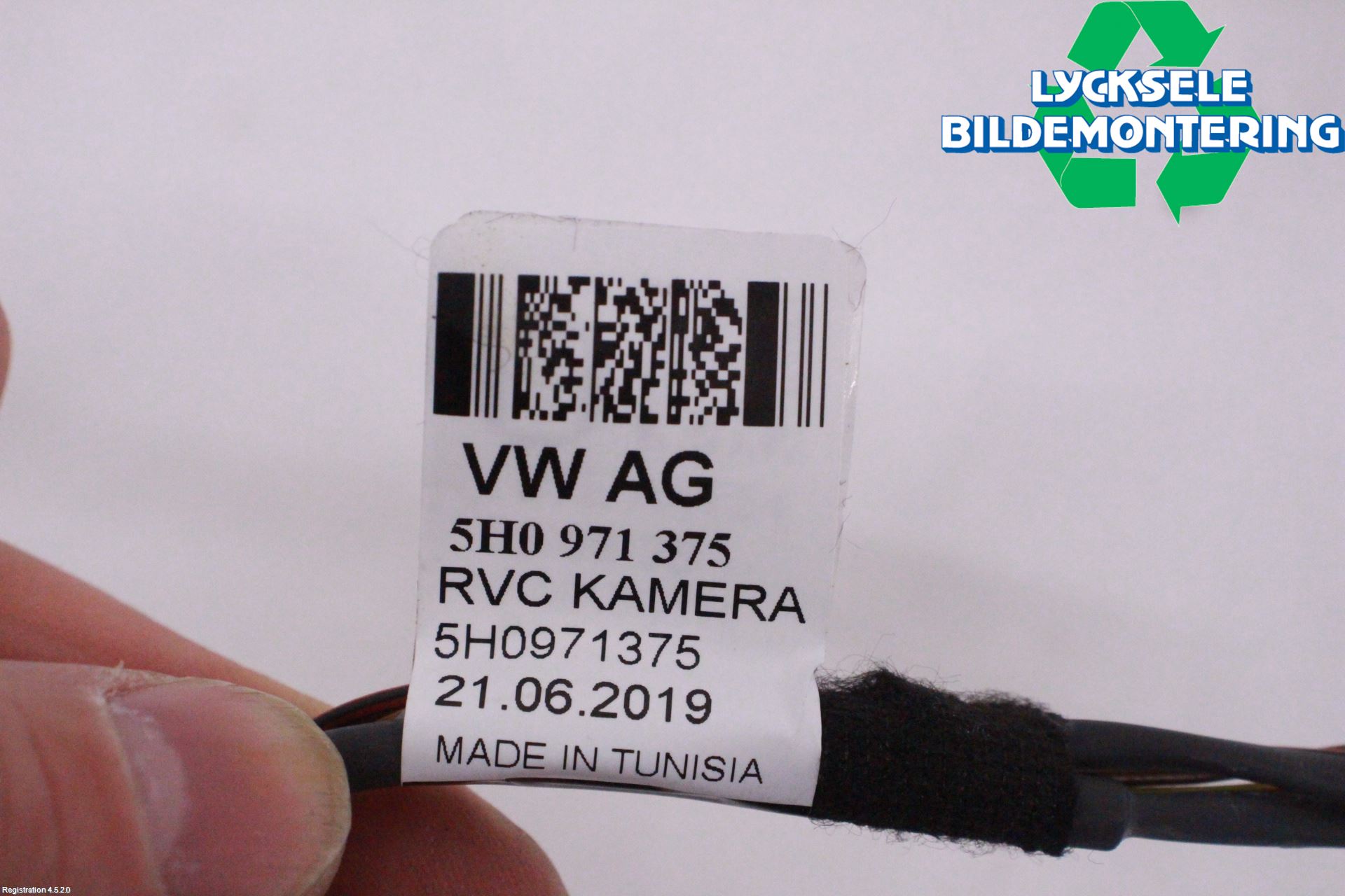 Volkswagen VW GOLF / E-GOLF VIII 20- Bakluckehandtag