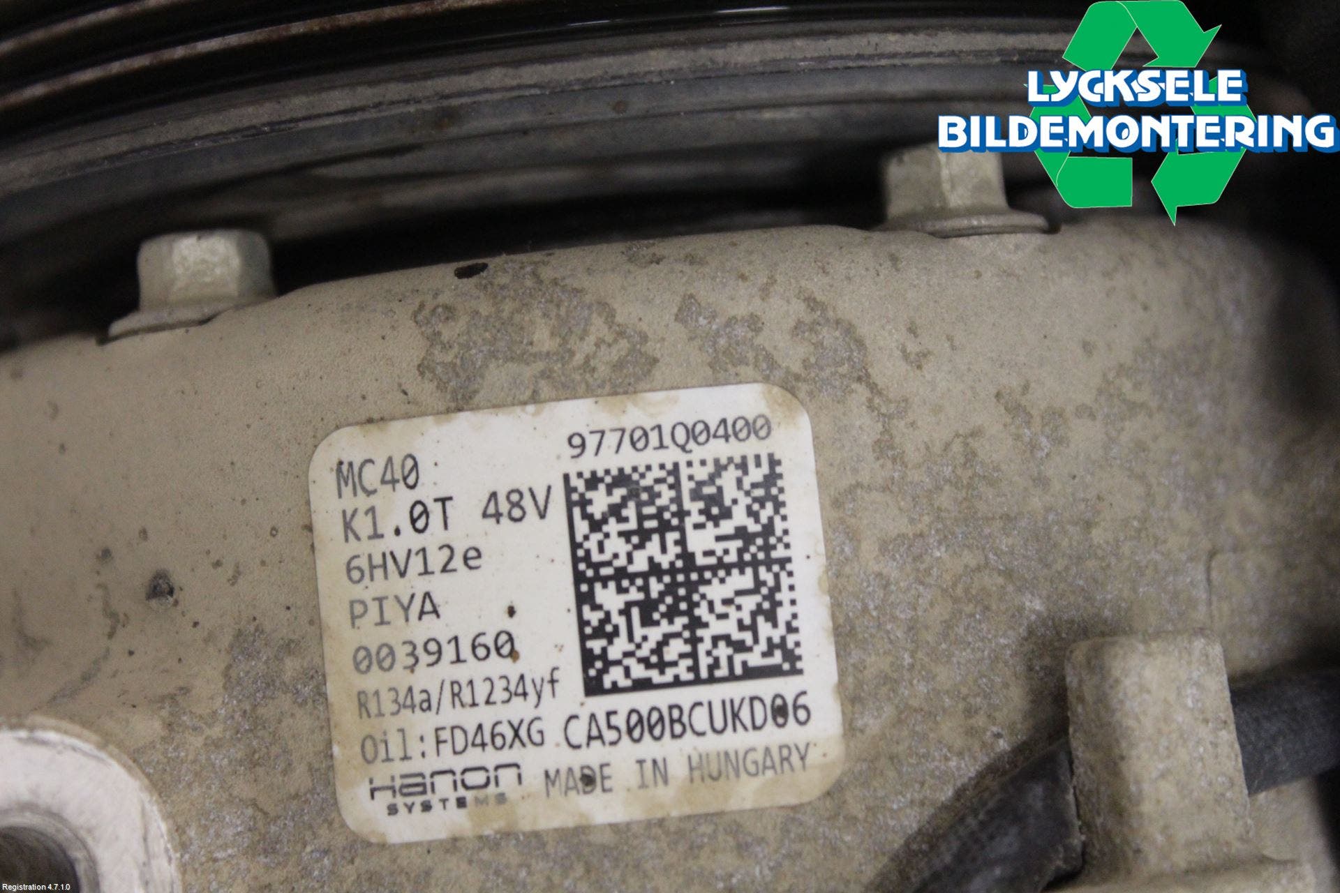 Hyundai i20 BC 21- Ac Kompressor