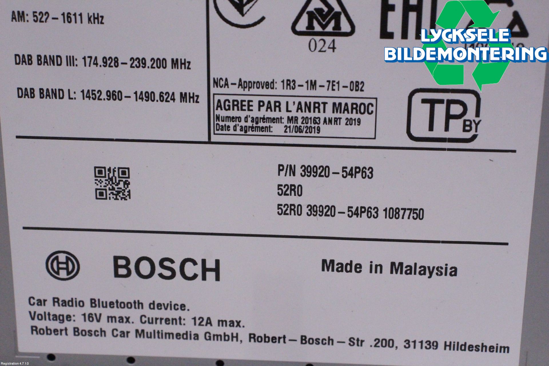 Suzuki VITARA 15- Cd Radio - Multimediapanel