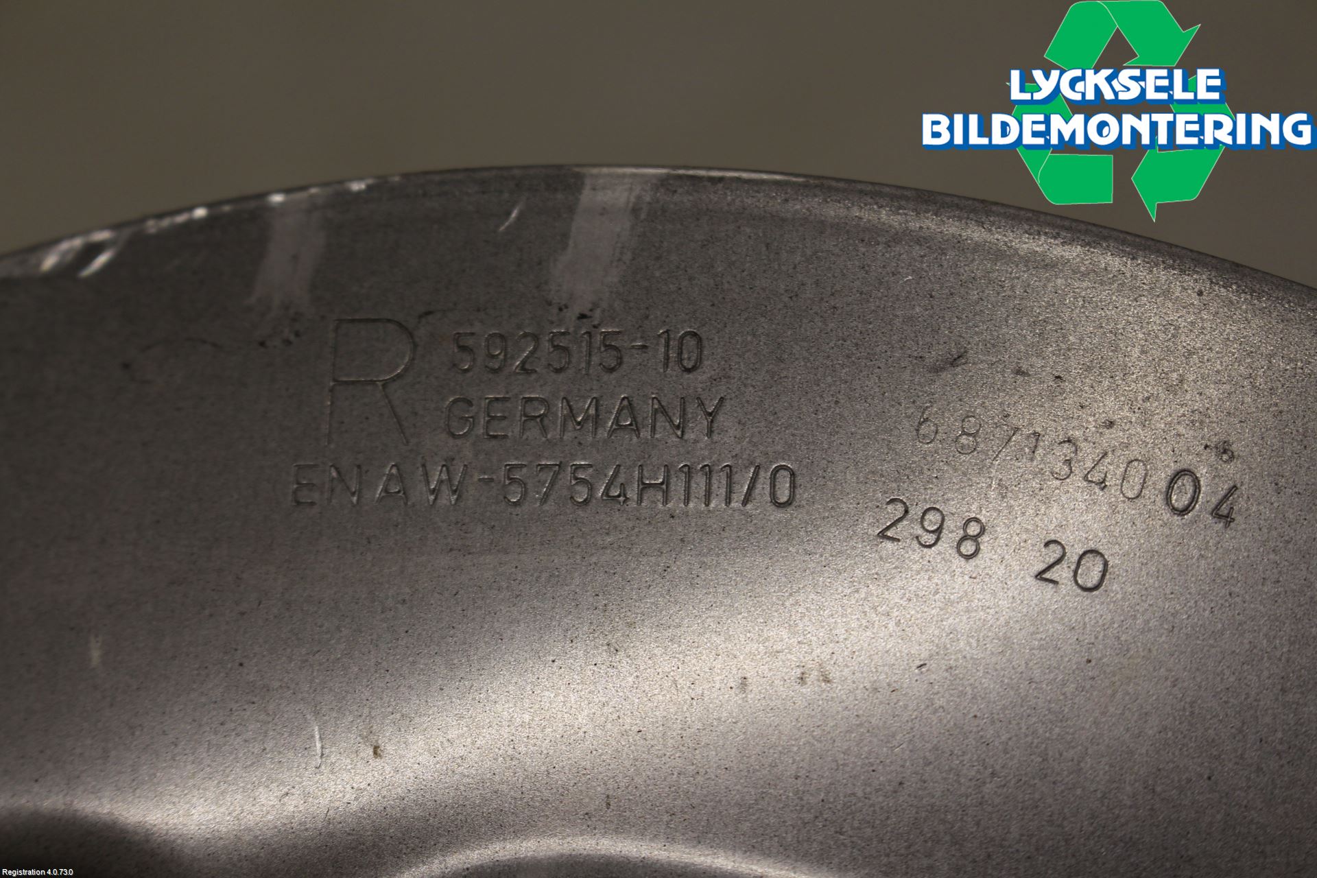 BMW 3 G20/G21/G80/G81 19- Bromssköld Bak