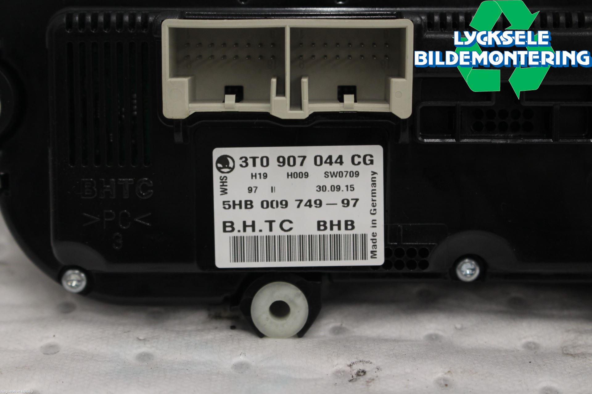 Skoda YETI Ac Styrenhet Ac Manöveren