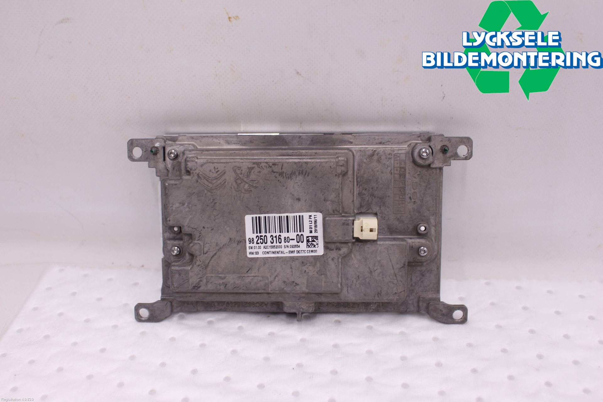 Peugeot EXPERT/E-EXPERT 17- Bildskärm