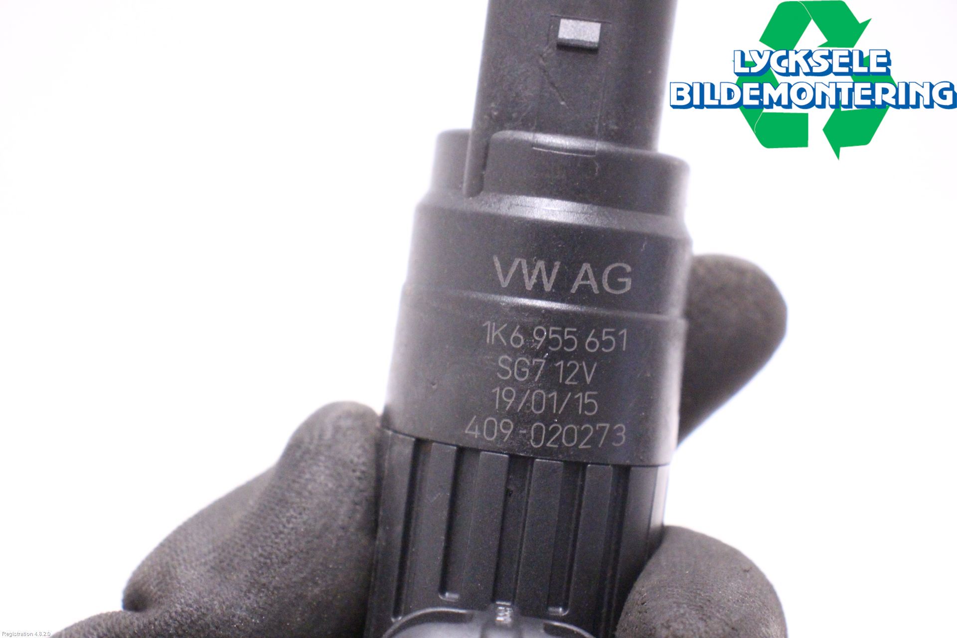 Volkswagen VW GOLF / E-GOLF VII 13-20 Spolarpump Vindruta
