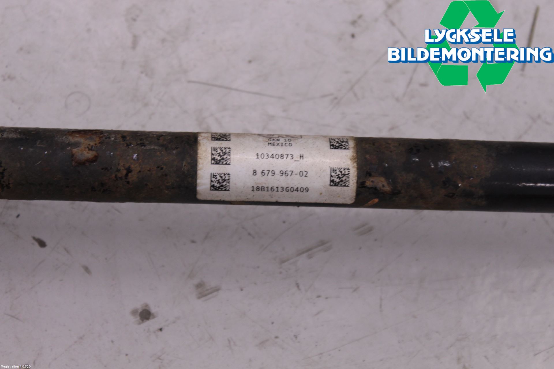 BMW X3 G01 18- Drivaxel Bak Vänster