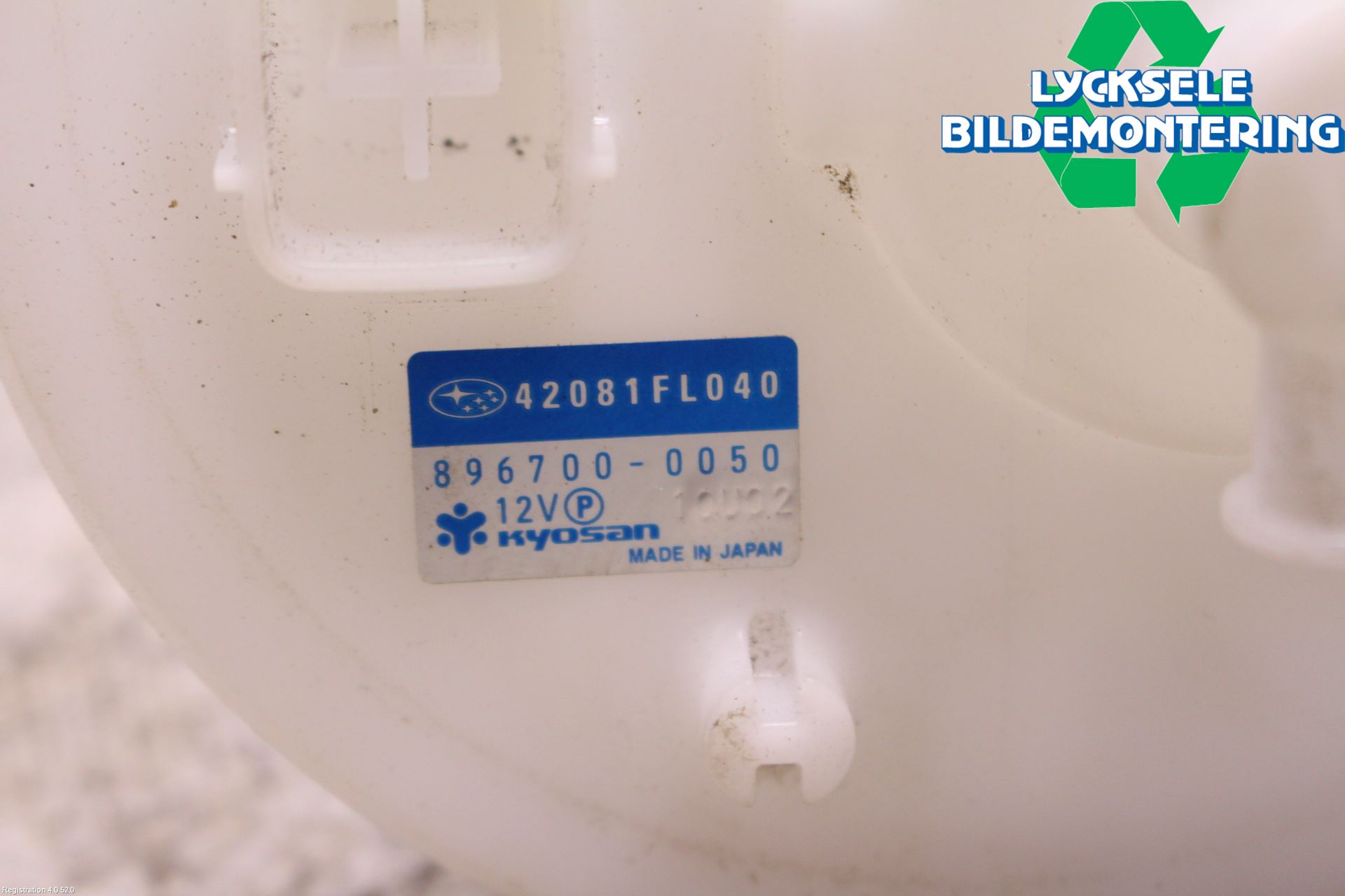 Subaru XV 18-22 Givare Tank