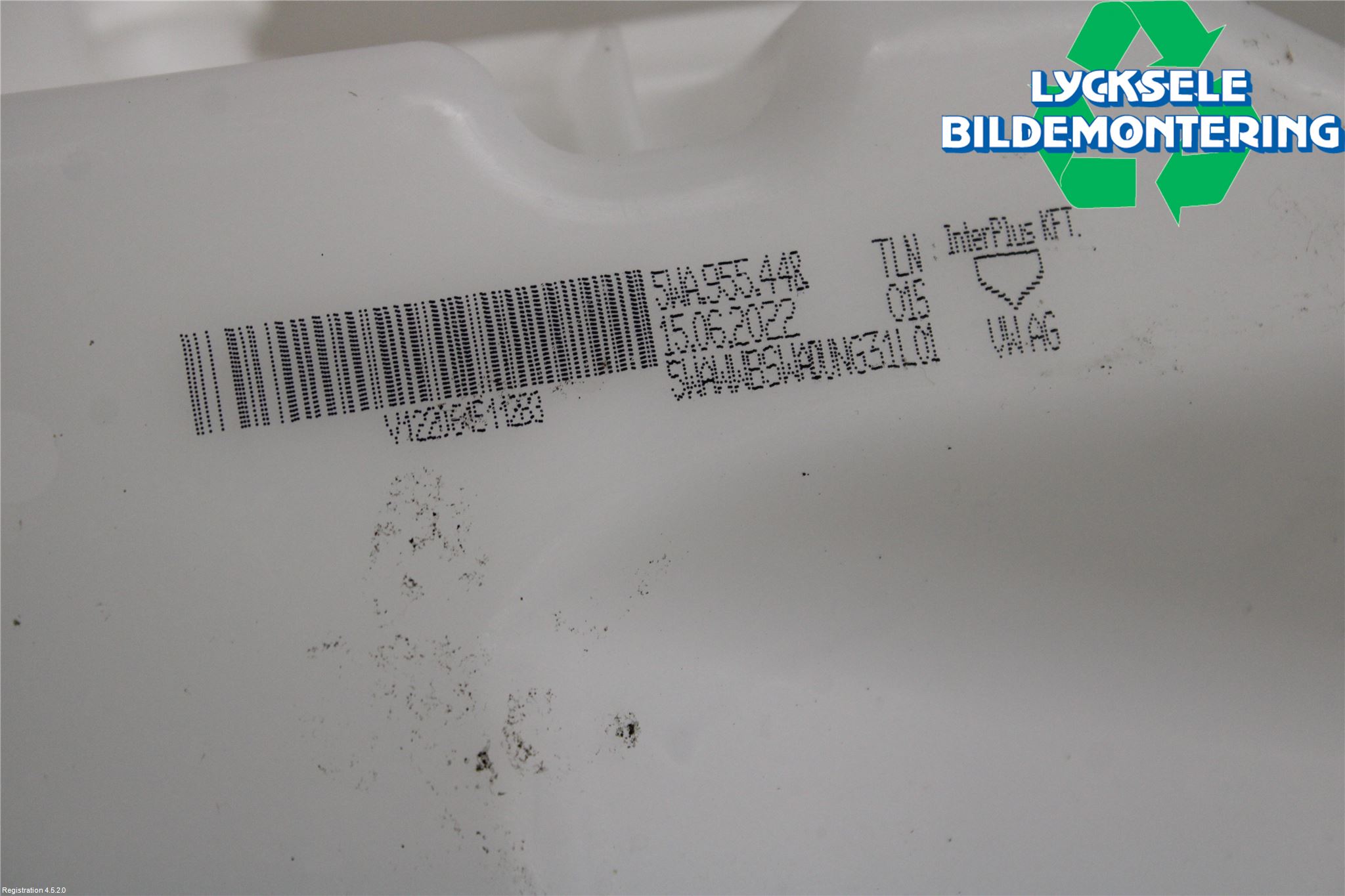 Volkswagen VW GOLF / E-GOLF VIII 20- Spolartank Vindruta-Strål