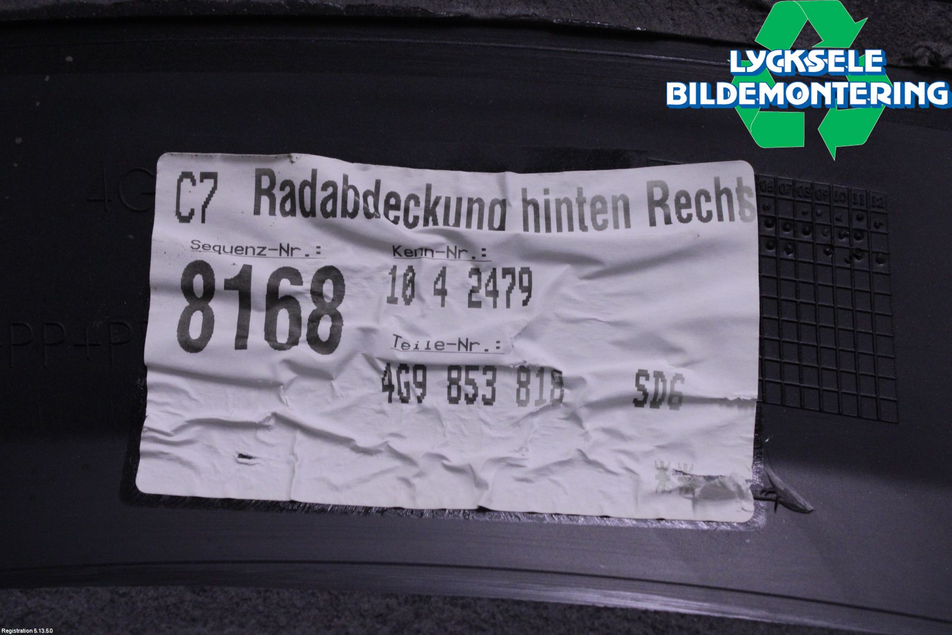 Audi A6 ALLROAD 12-18 Skärmbreddare