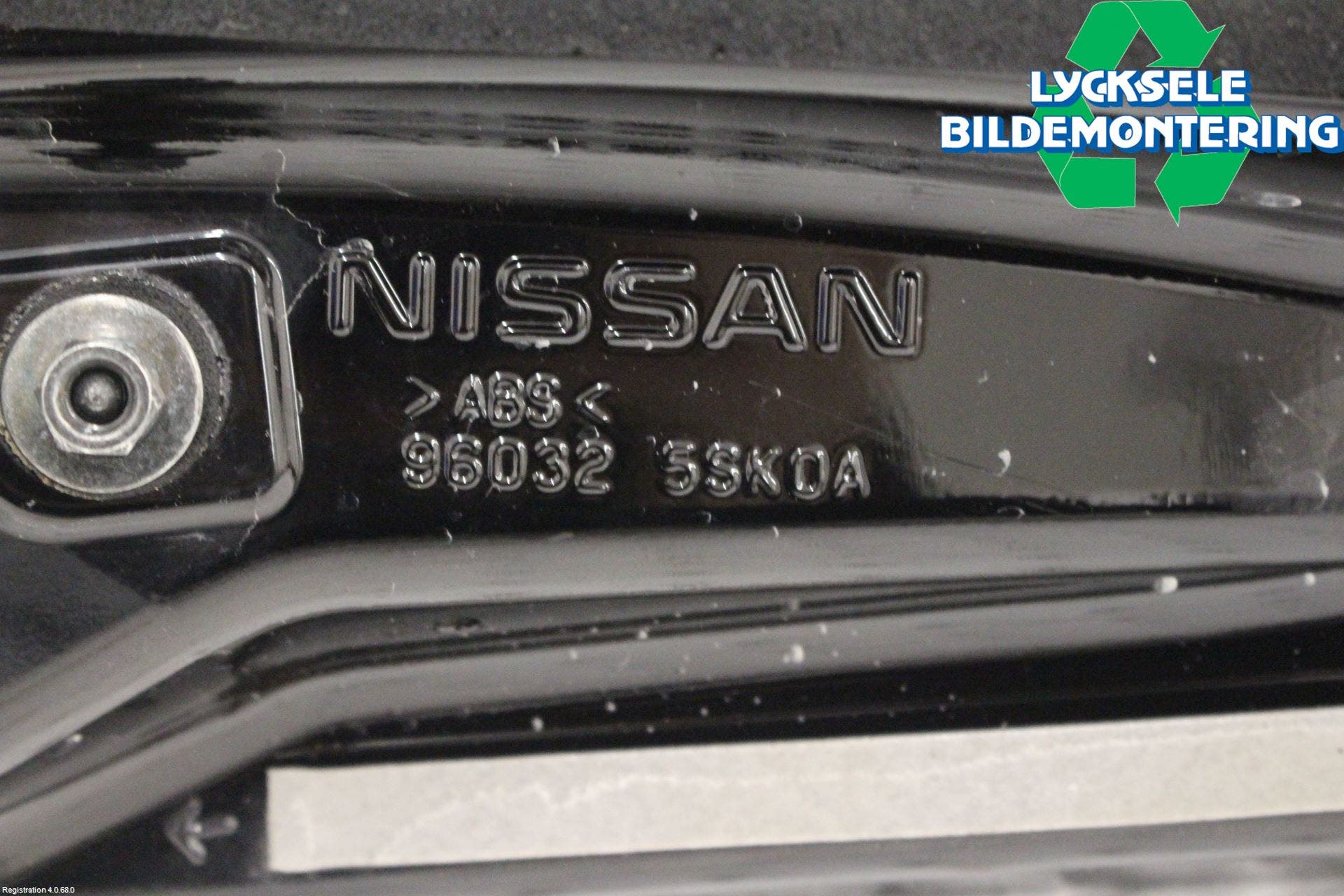 Nissan LEAF 18- Spoiler Baklucka