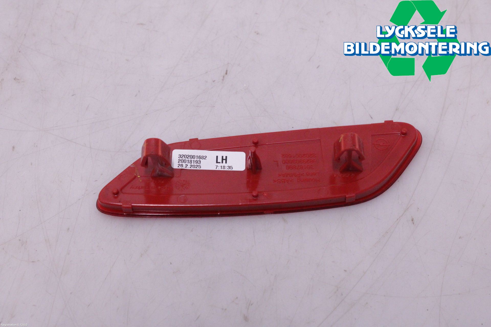 Opel CORSA F, CORSA-E 20- Dimljus/Reflex Bak