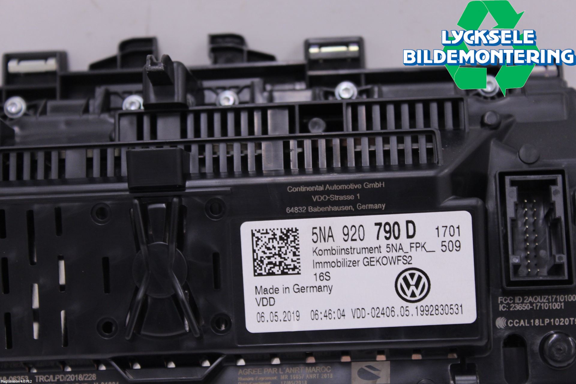 Volkswagen VW TIGUAN 16-24 Instrument Komb