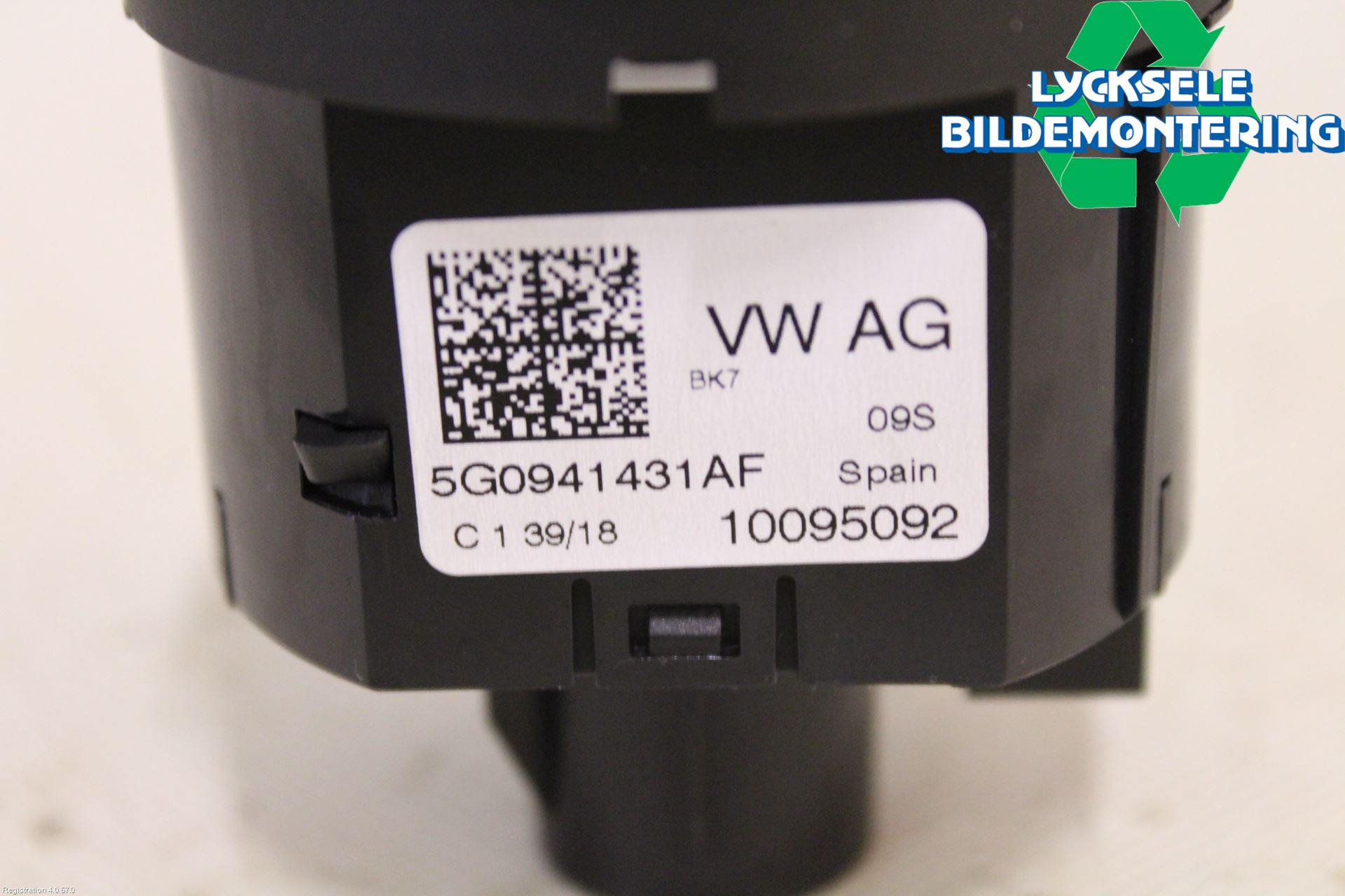 Seat LEON 13-20 Strömställare Ljus