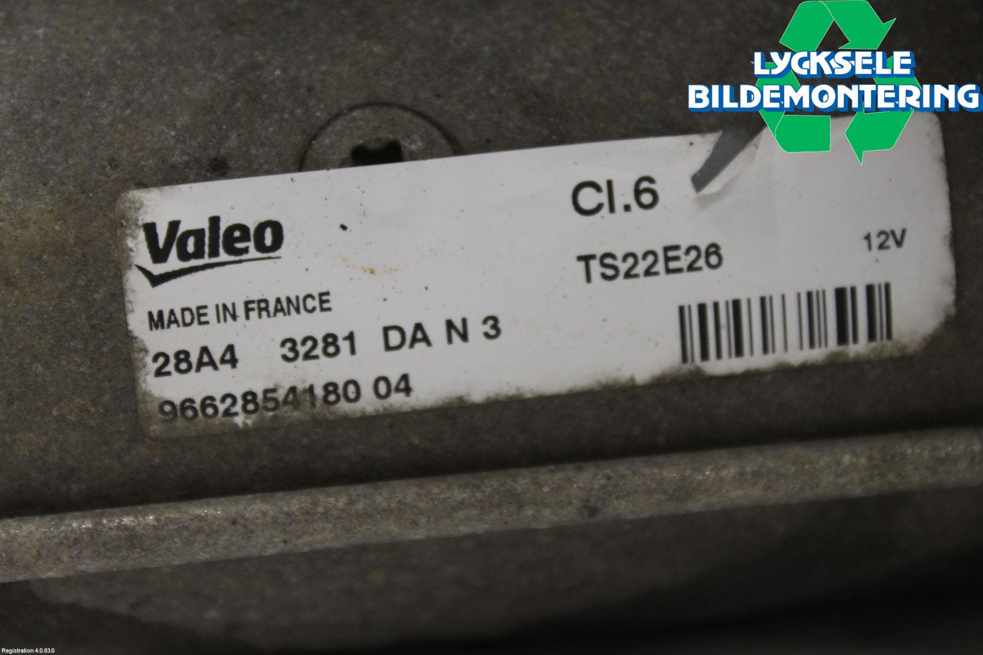 Citroen BERLINGO 08-18 Startmotor Diesel