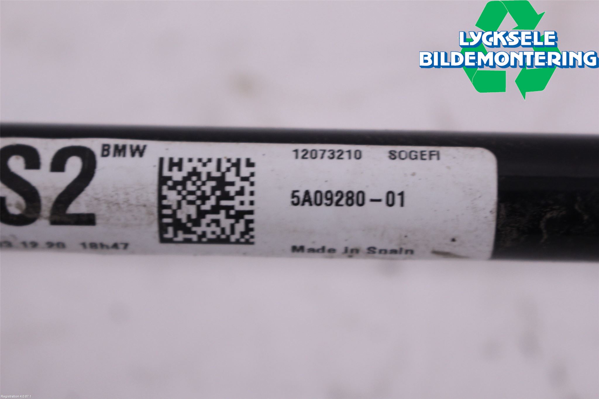 BMW 3 G20/G21/G80/G81 19- Krängningshämmare Bak
