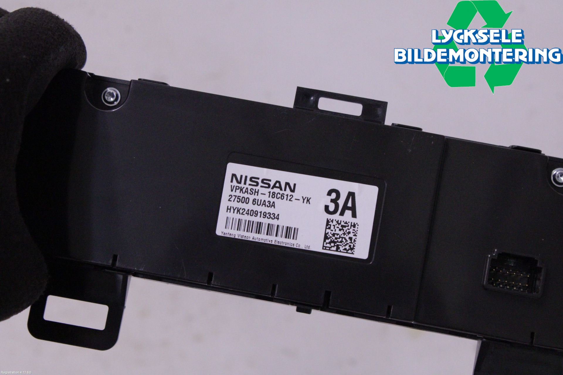 Nissan QASHQAI 21- Ac Styrenhet Ac Manöveren