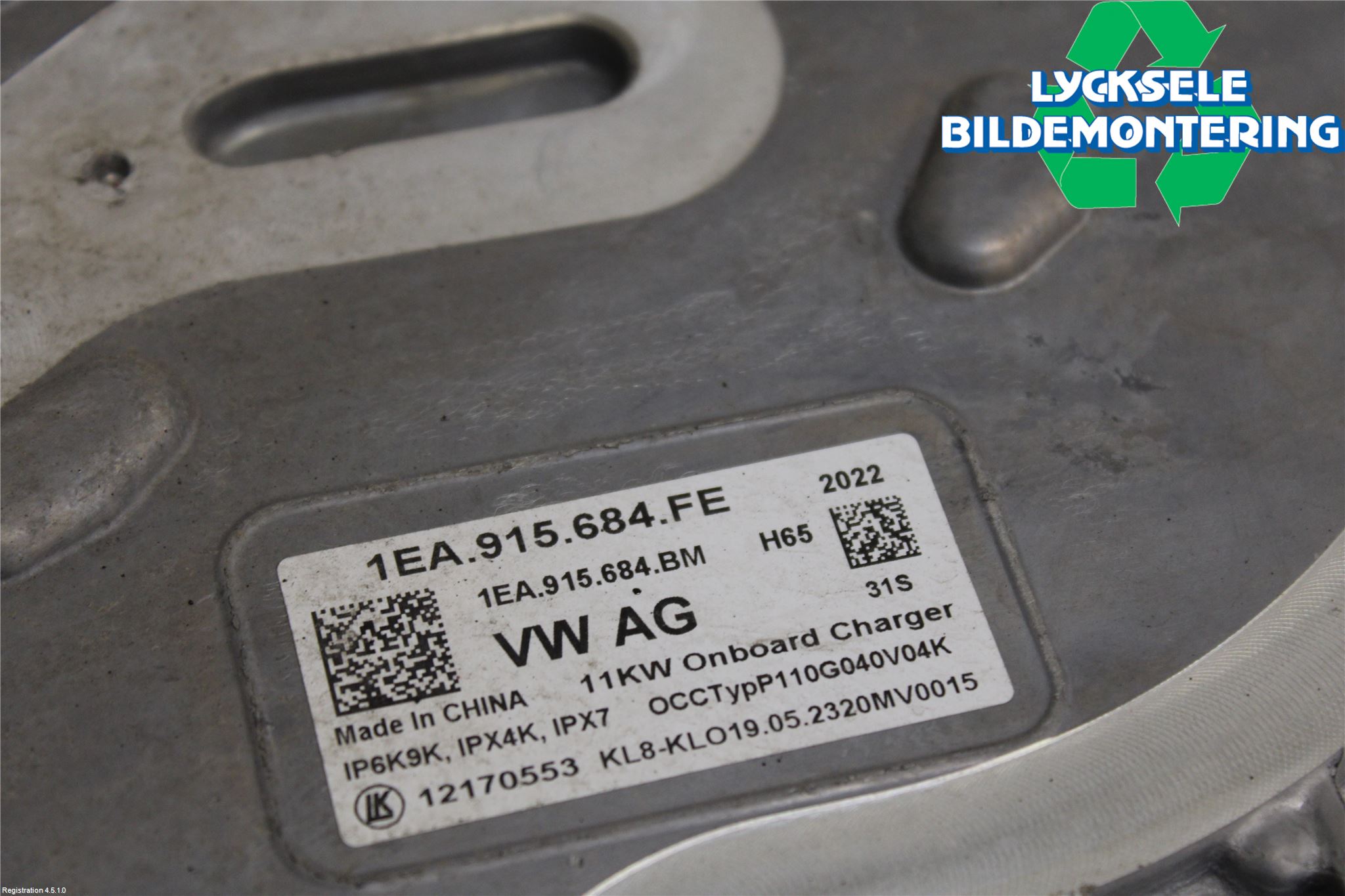 Skoda ENYAQ iV 21- Batteriladdare Högspänning