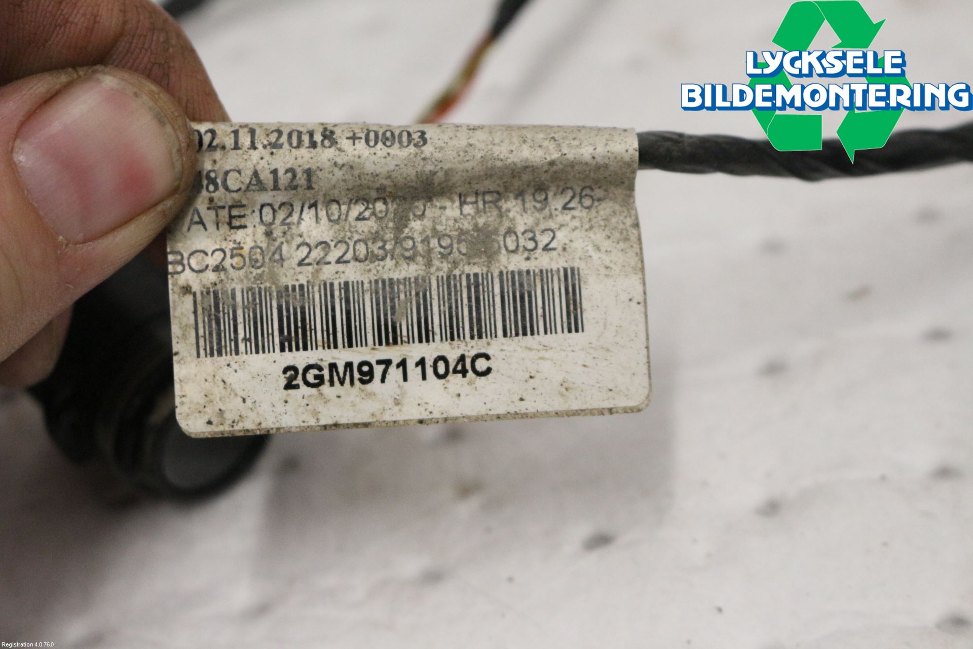 Volkswagen VW T-CROSS 19- Parkeringshjälp Backsensor