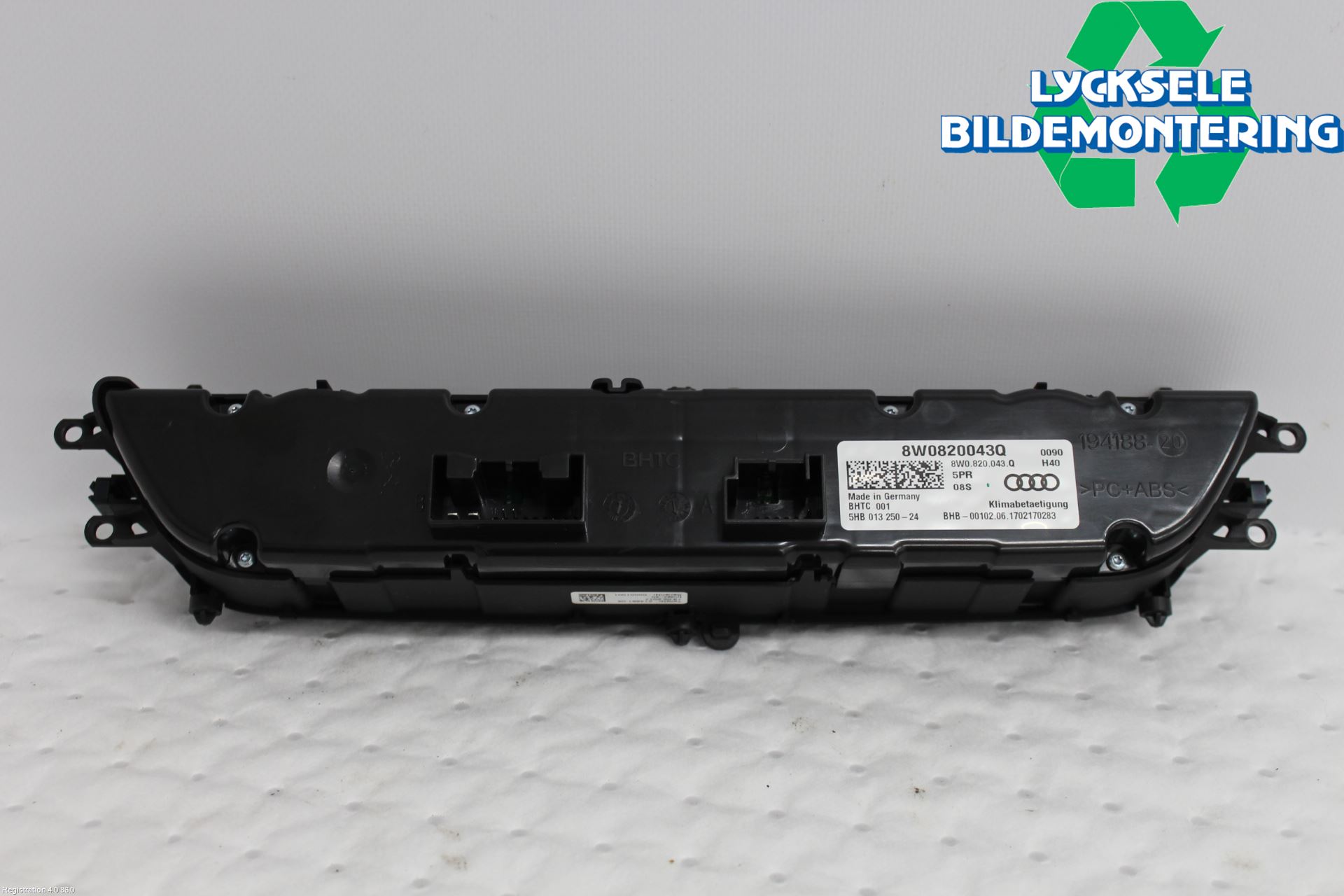 Audi A4/S4 B9 16-19 Ac Styrenhet Ac Manöveren