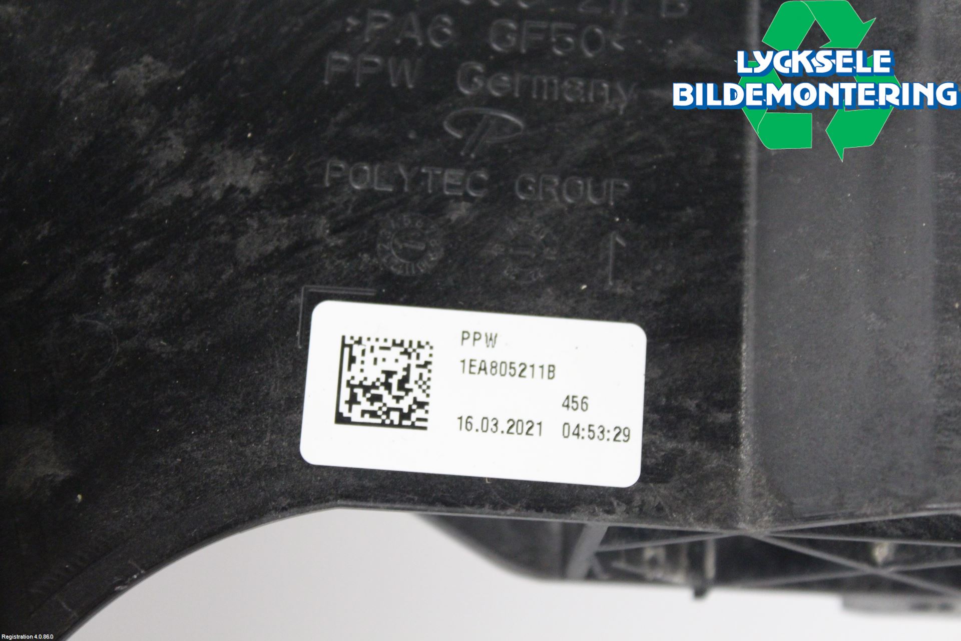 Volkswagen VW ID.3 21- Växellådsfäste