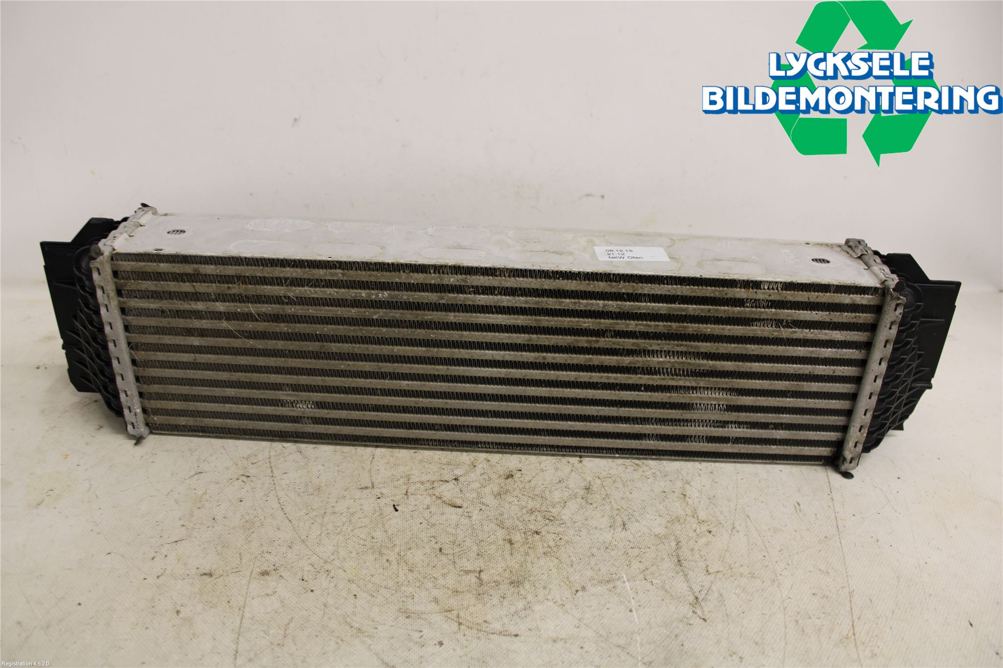 BMW 5 F10/F11/F18 09-17 Laddluft-Intercooler Kyl
